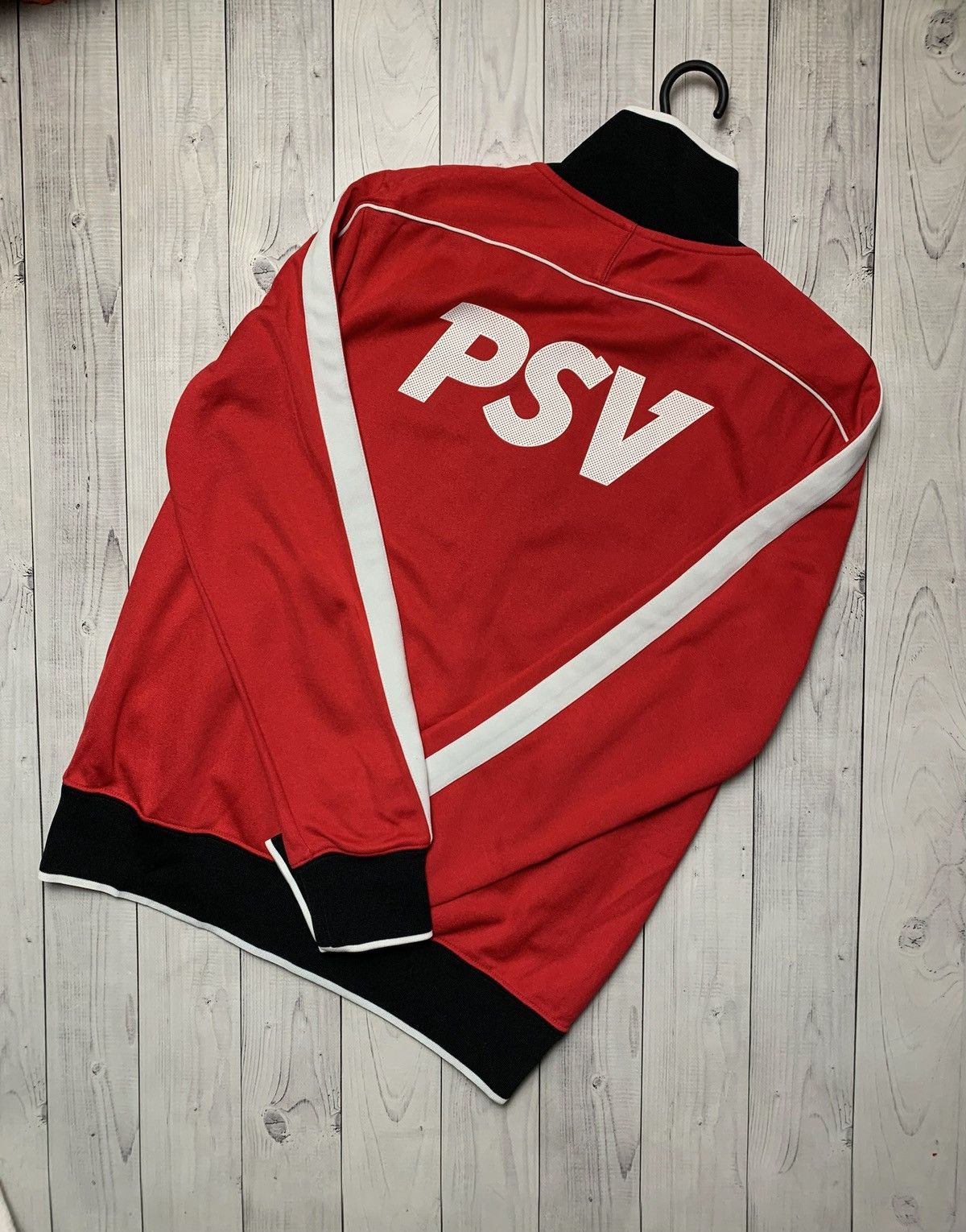 Nike × Vintage Vintage Nike PSV soccer track jacket size M Size US M / EU 48-50 / 2 - 2 Thumbnail