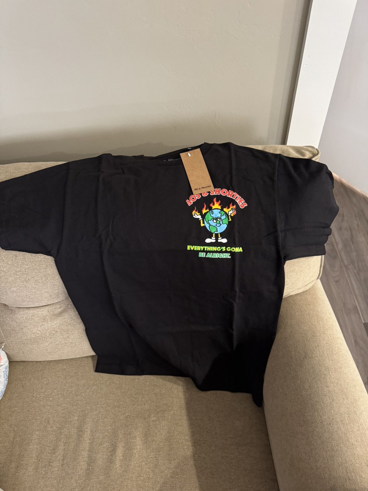 40's & Shorties 40’s & Shorties World Burning tee NWT men’s sz Medium Size US M / EU 48-50 / 2 - 1 Thumbnail