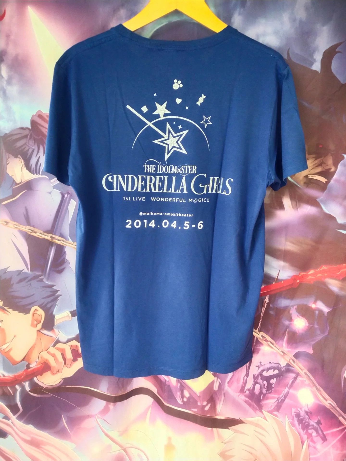 Anime Idolmaster Cinderella Girls Live 2014 Anime Idol Tee Size US M / EU 48-50 / 2 - 3 Thumbnail