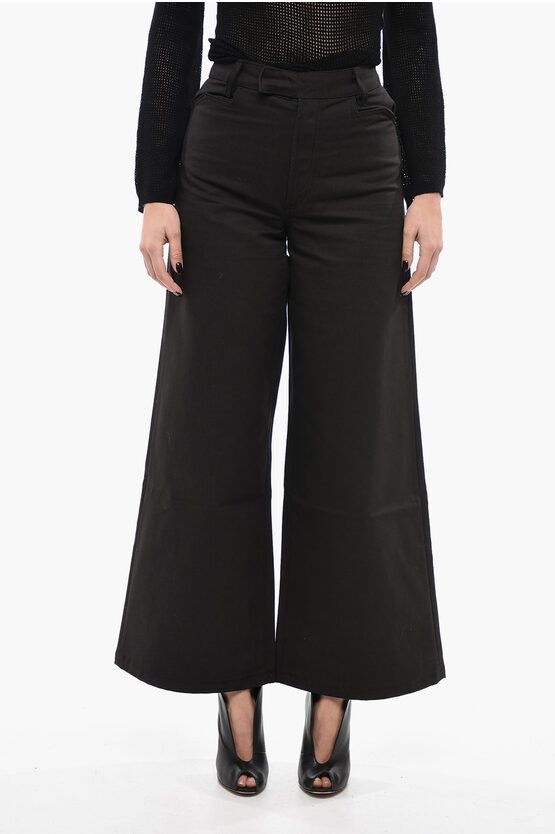 image of Amiri Og1Mm0524 Chino Baggy Pants In Black, Women's (Size 40)