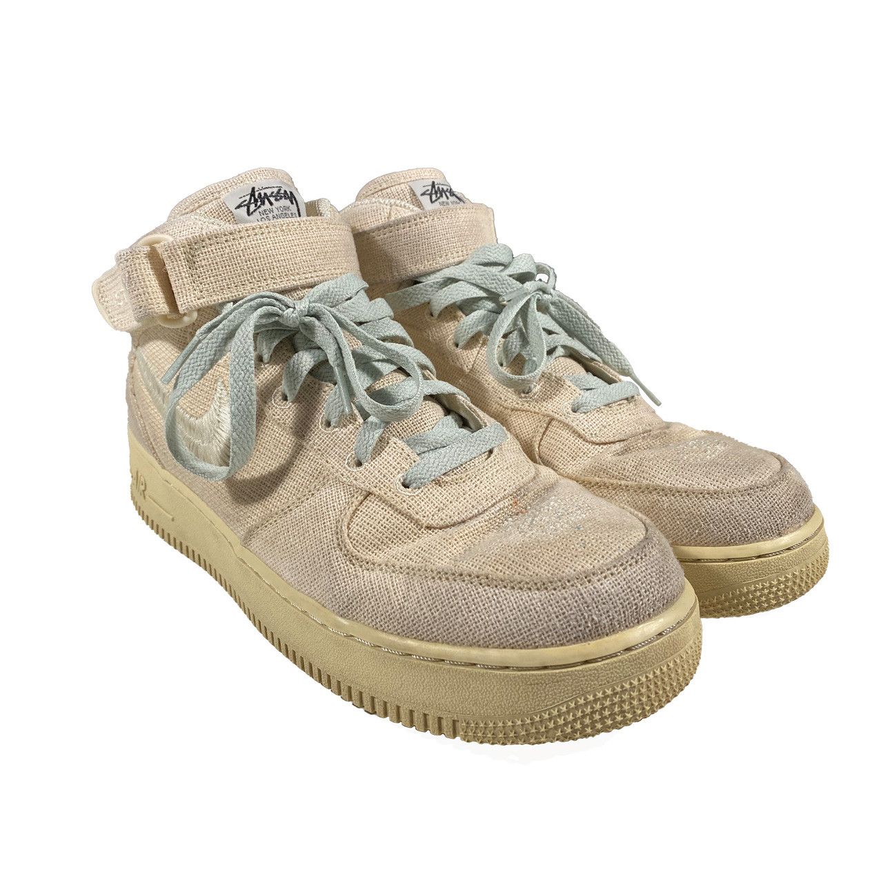 Nike × Stussy Stussy x Air Force 1 Mid 'Fossil' Size US 9.5 / EU 42-43 - 1 Thumbnail