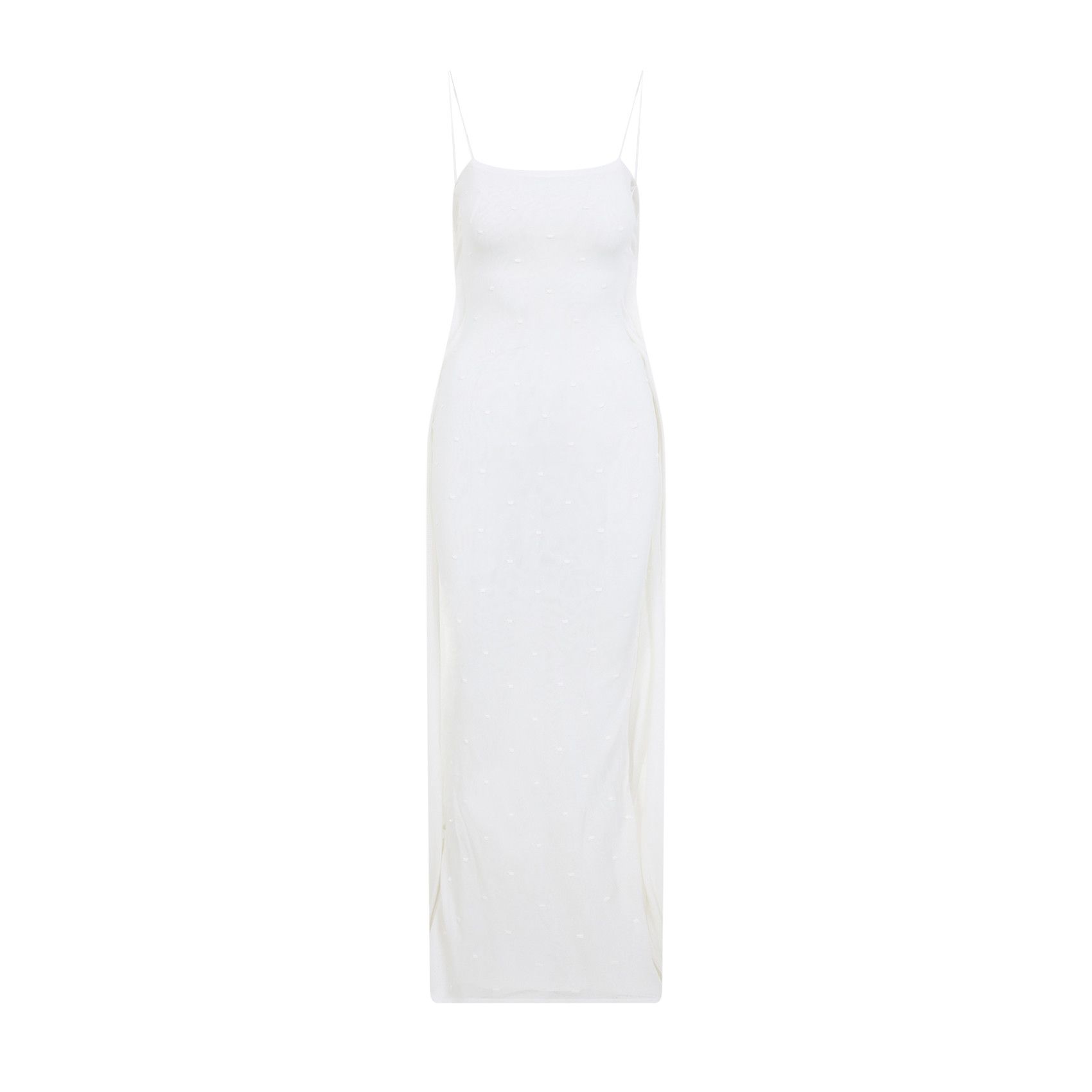 Jacquemus Jacquemus La Robe Maille Plumetis Long Dress Size S / US 4 / IT 40 - 1 Thumbnail