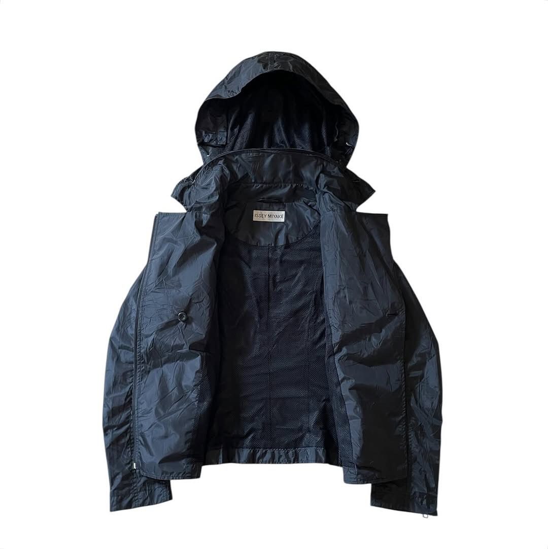 Issey Miyake ISSEY MIYAKE FW13 Assymetrical Zip Design Nylon Jacket Size L / US 10 / IT 46 - 9 Thumbnail