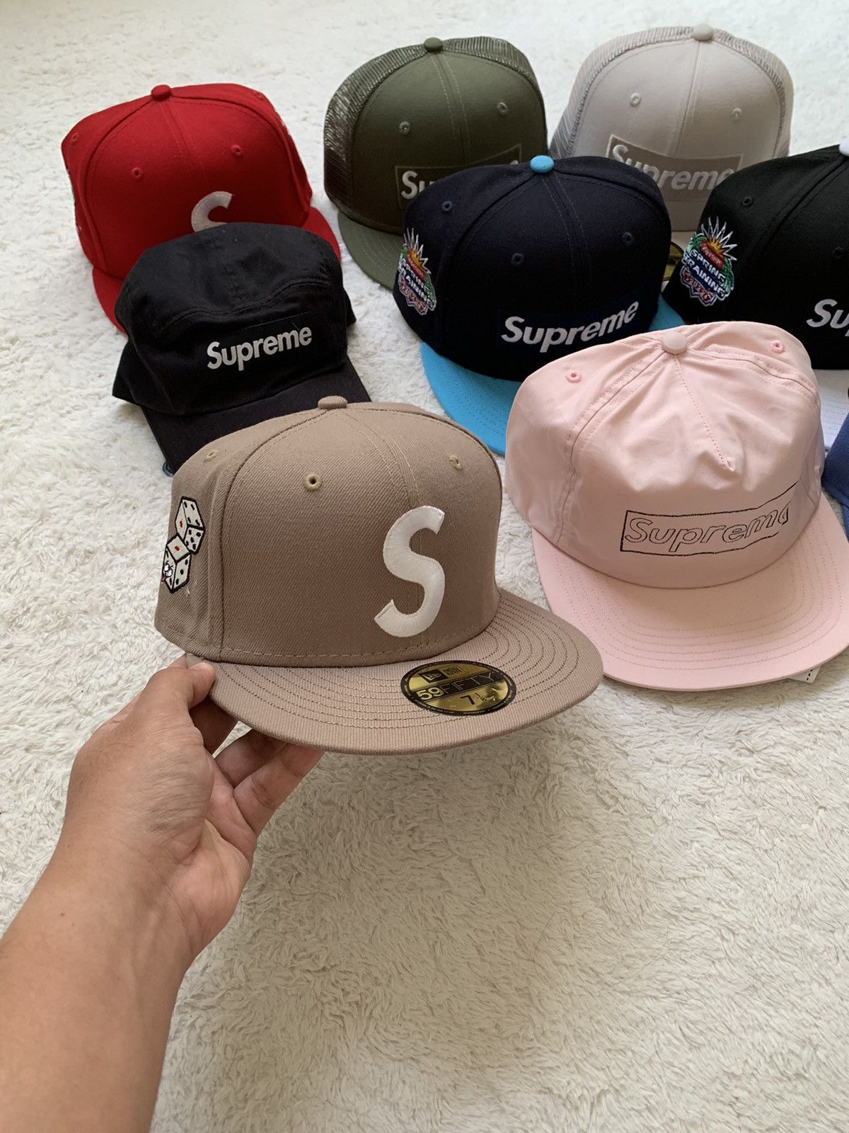 New Era × Supreme Supreme X New Era Characters S Logo SS22 Size 36 - 1 Thumbnail