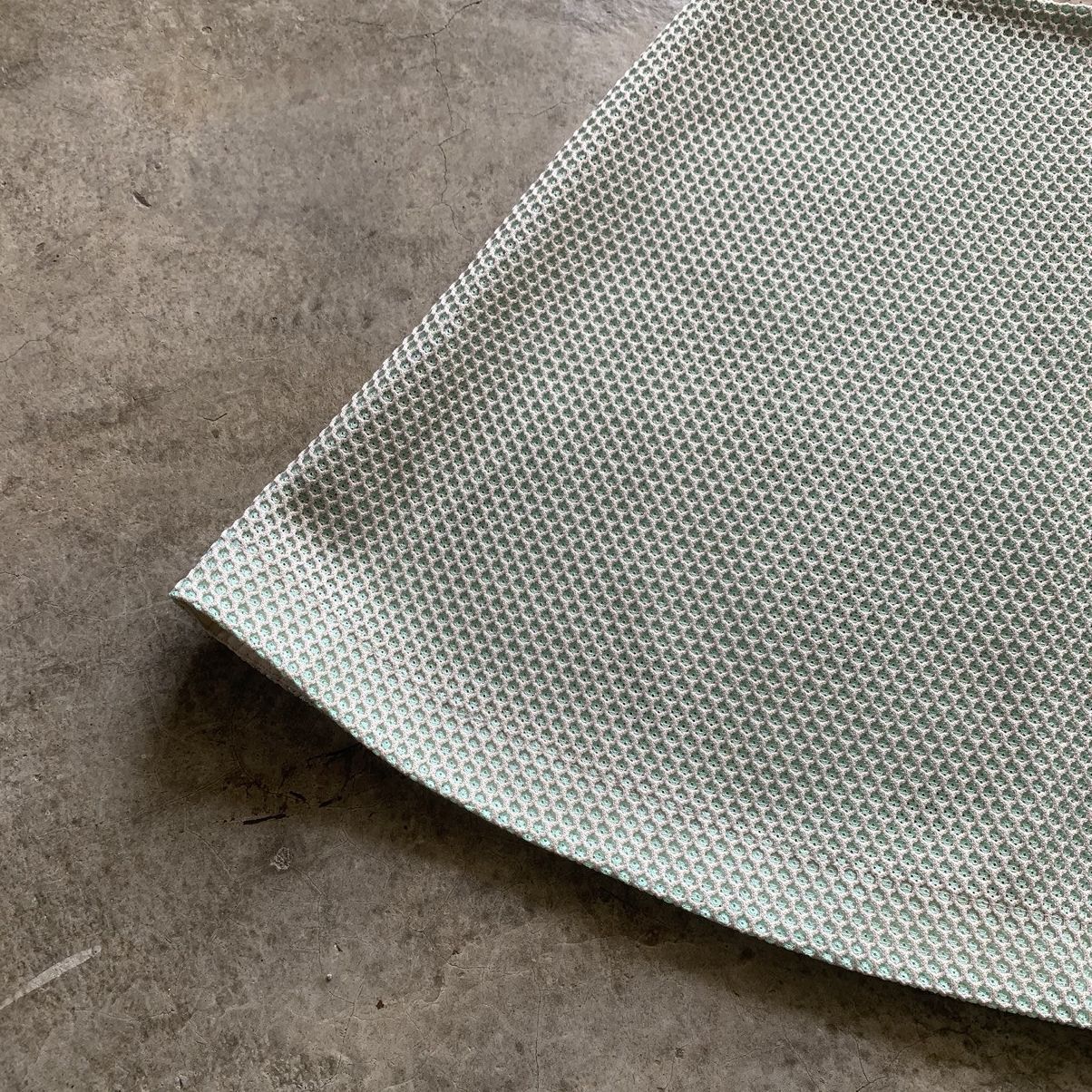 Jil Sander Jil Sander Navy Mint Mesh A-Line Mini Skirt 32 Made in Italy Size 28" / US 6 / IT 42 - 4 Thumbnail
