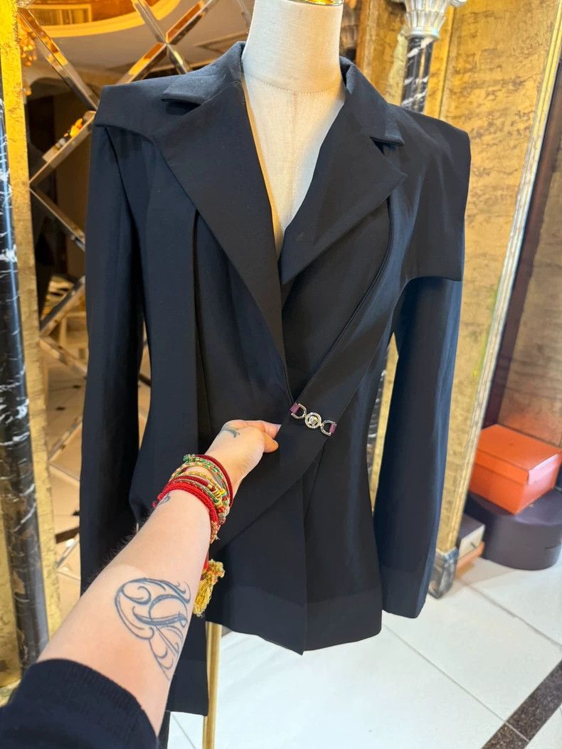 Versace Versace Baroque Maillard color scheme dress blazer Size US M / EU 48-50 / 2 - 3 Thumbnail