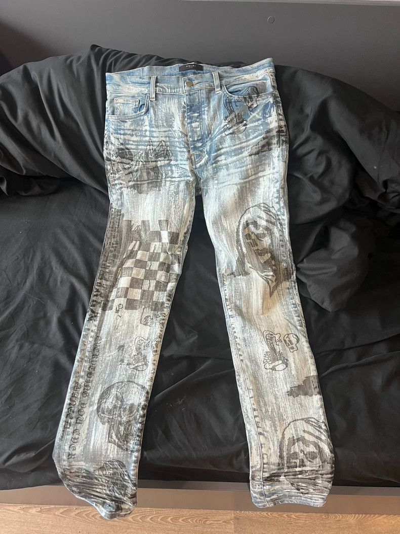 Amiri Amiri Denim Jacket Size US 36 / EU 52 - 2 Thumbnail