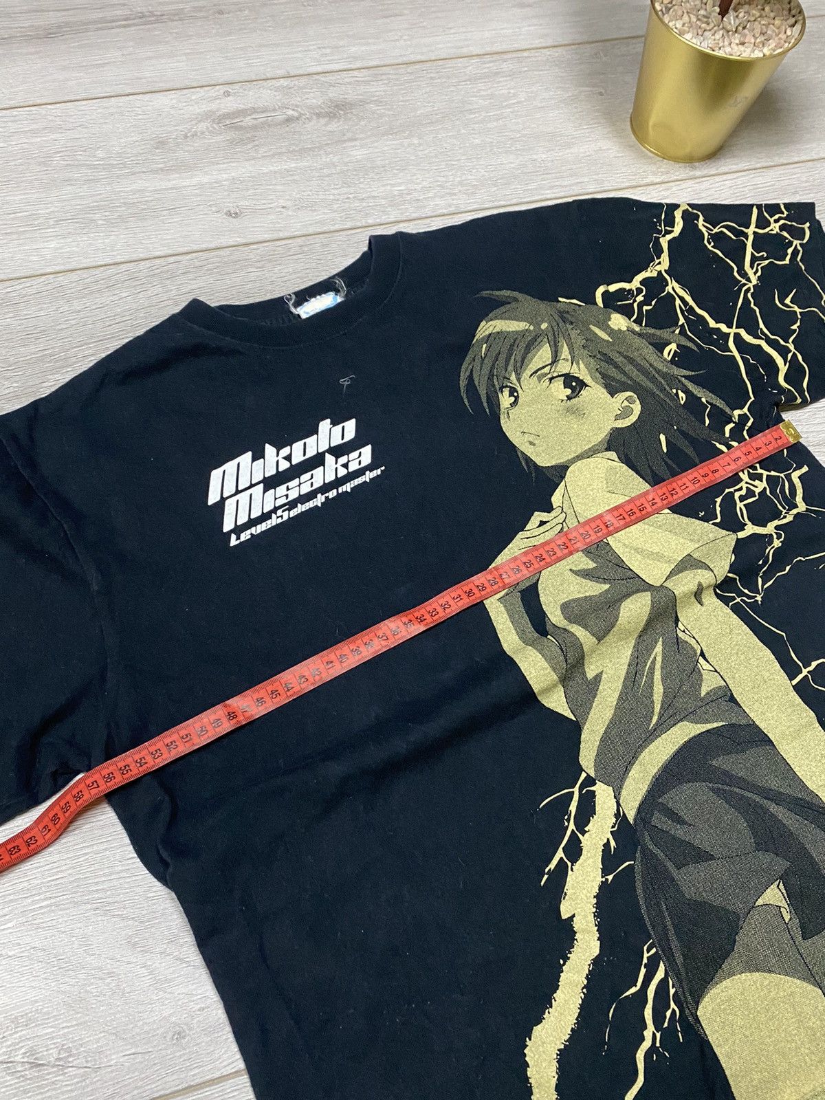 Anime ‼️MISAKA MIKOTO ANIME MANGA T-SHIRT Size US L / EU 52-54 / 3 - 8 Thumbnail