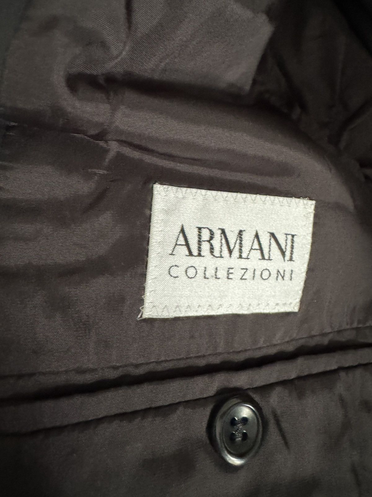 Armani Collezioni Armani collezioni black suit 46 Size 46R - 5 Thumbnail