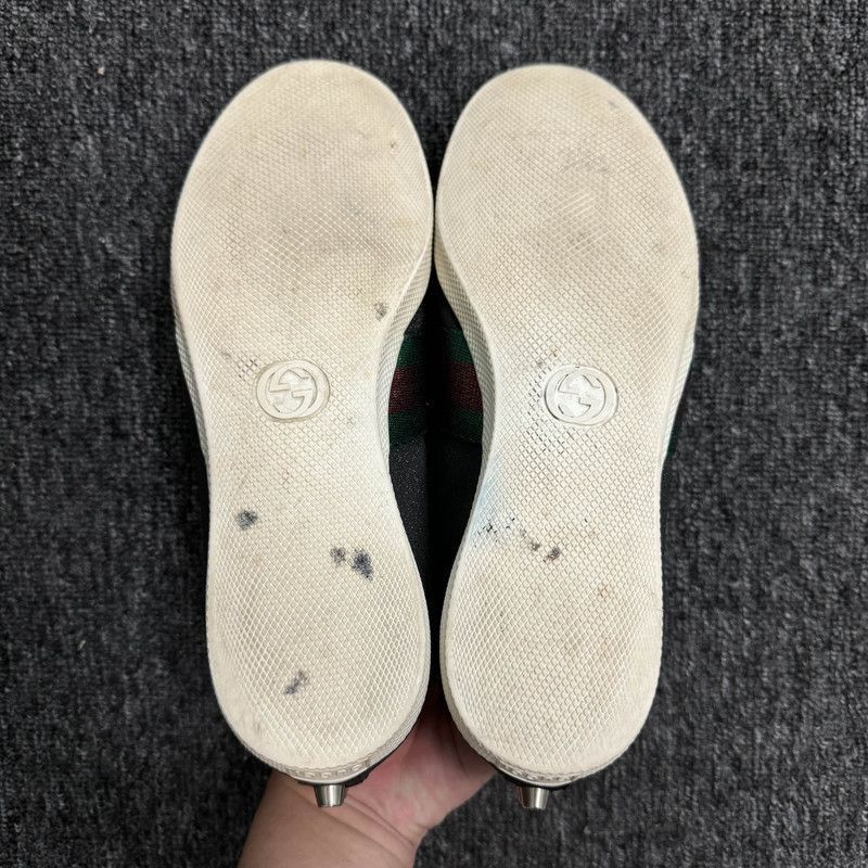 Gucci Gucci Leather Low-Top Sneakers for Men - Size US 8.5 / EU 41-42 - 4 Thumbnail