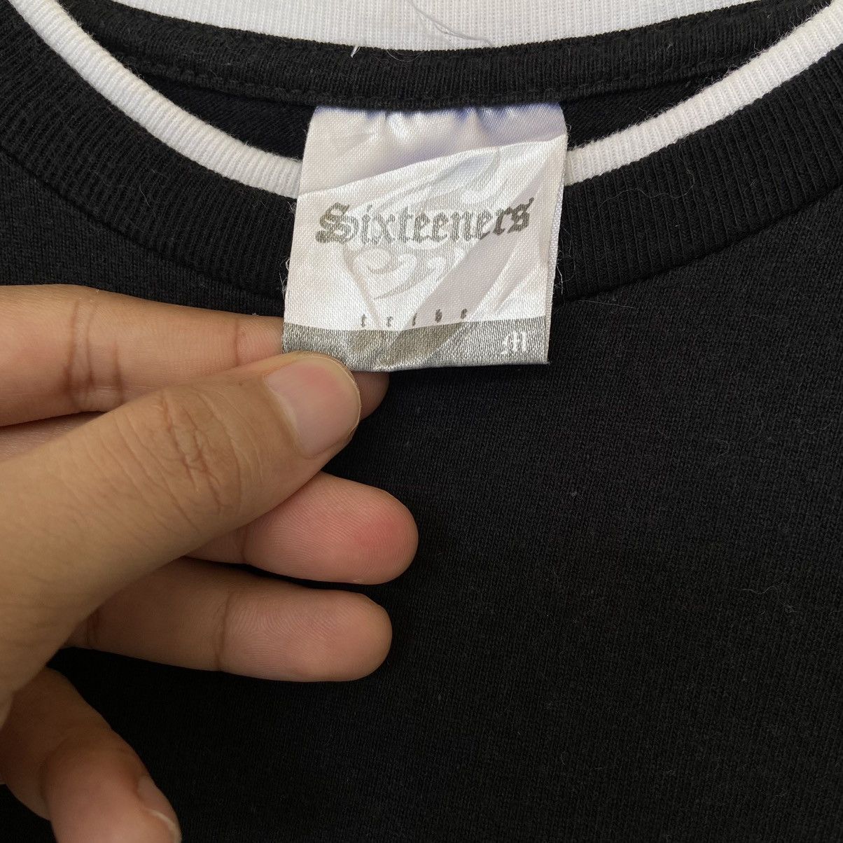 Japanese Brand Sixtenners Japanese Cross Tribal Poem Layer Style Tee Size US M / EU 48-50 / 2 - 8 Thumbnail