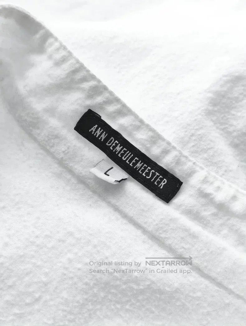 Ann Demeulemeester Ann Demeulemeester Court Breastplate Shirt. Size US L / EU 52-54 / 3 - 6 Thumbnail