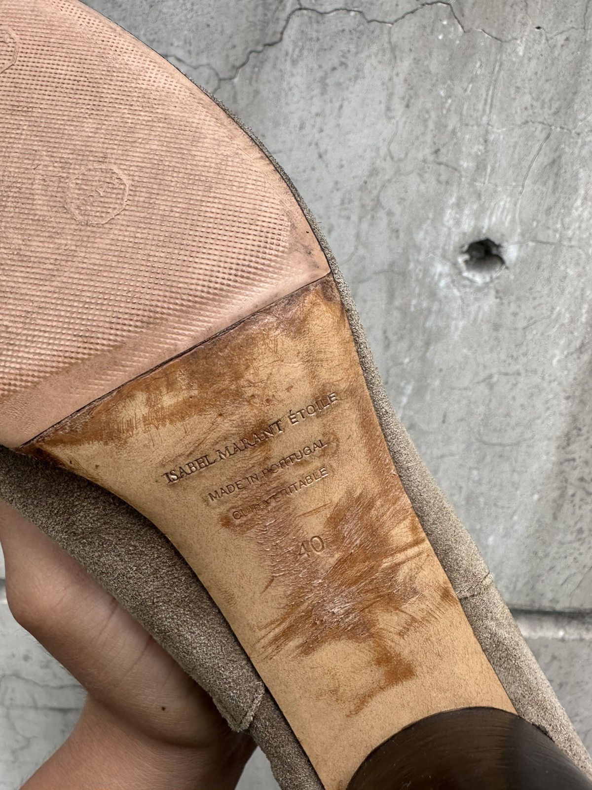 Isabel Marant Etoile Isabel Marant Étoile Suede Beige Boots – Pointed Toe Size US 10 / IT 40 - 4 Thumbnail