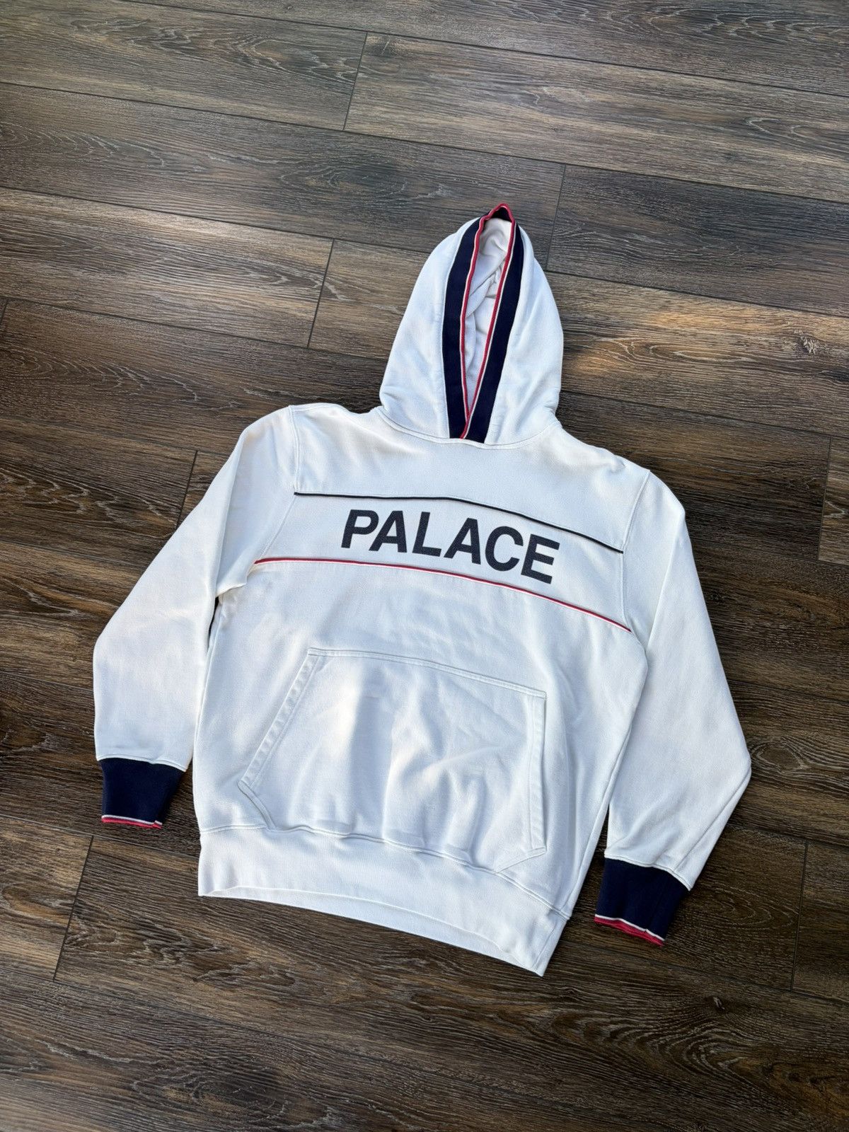 Palace × Umbro Palace x Umbro Warm Up Crew (White) | Grailed