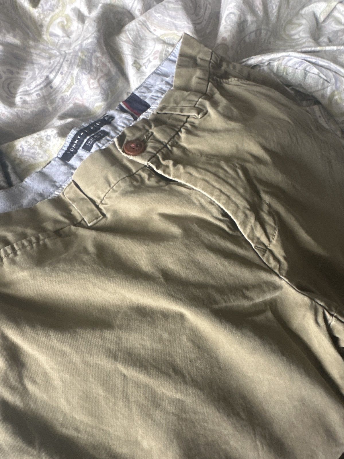Designer × Tommy Hilfiger Tommy Hilfiger Khaki Chino Pants W34 I32 Size US 34 / EU 50 - 9 Thumbnail