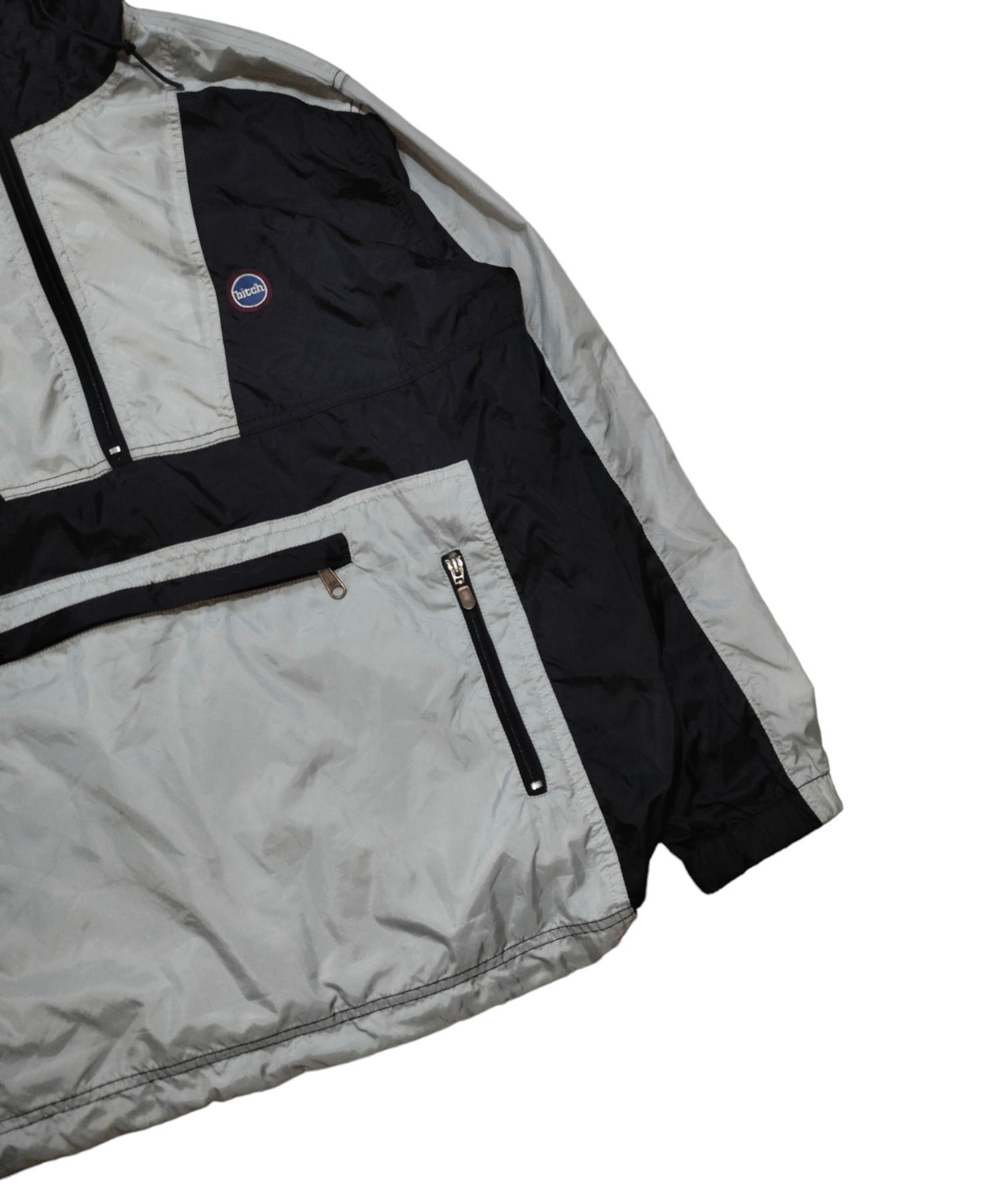 Hook-Ups VIntage Bitch Skateboarding Two Tone Anorak Jacket Size US L / EU 52-54 / 3 - 5 Thumbnail