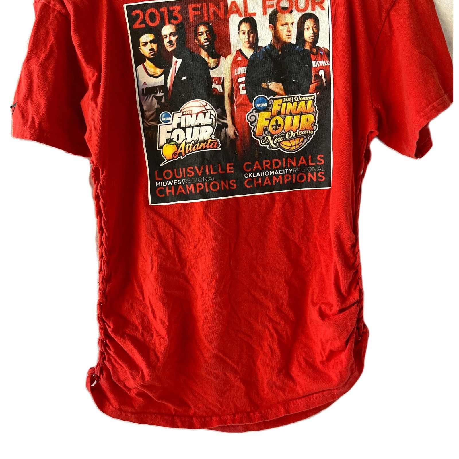 Other 2013 UofL Final Four Win it for Ware Braided Sides Tee Shirt Size S / US 4 / IT 40 - 7 Thumbnail