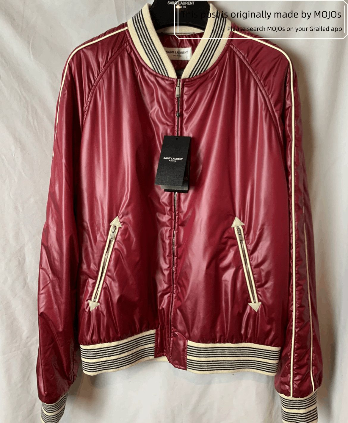 Saint Laurent Paris Sz 48 Saint Laurent Paris Cotton Filled Teddy Jacket Size US M / EU 48-50 / 2 - 1 Thumbnail