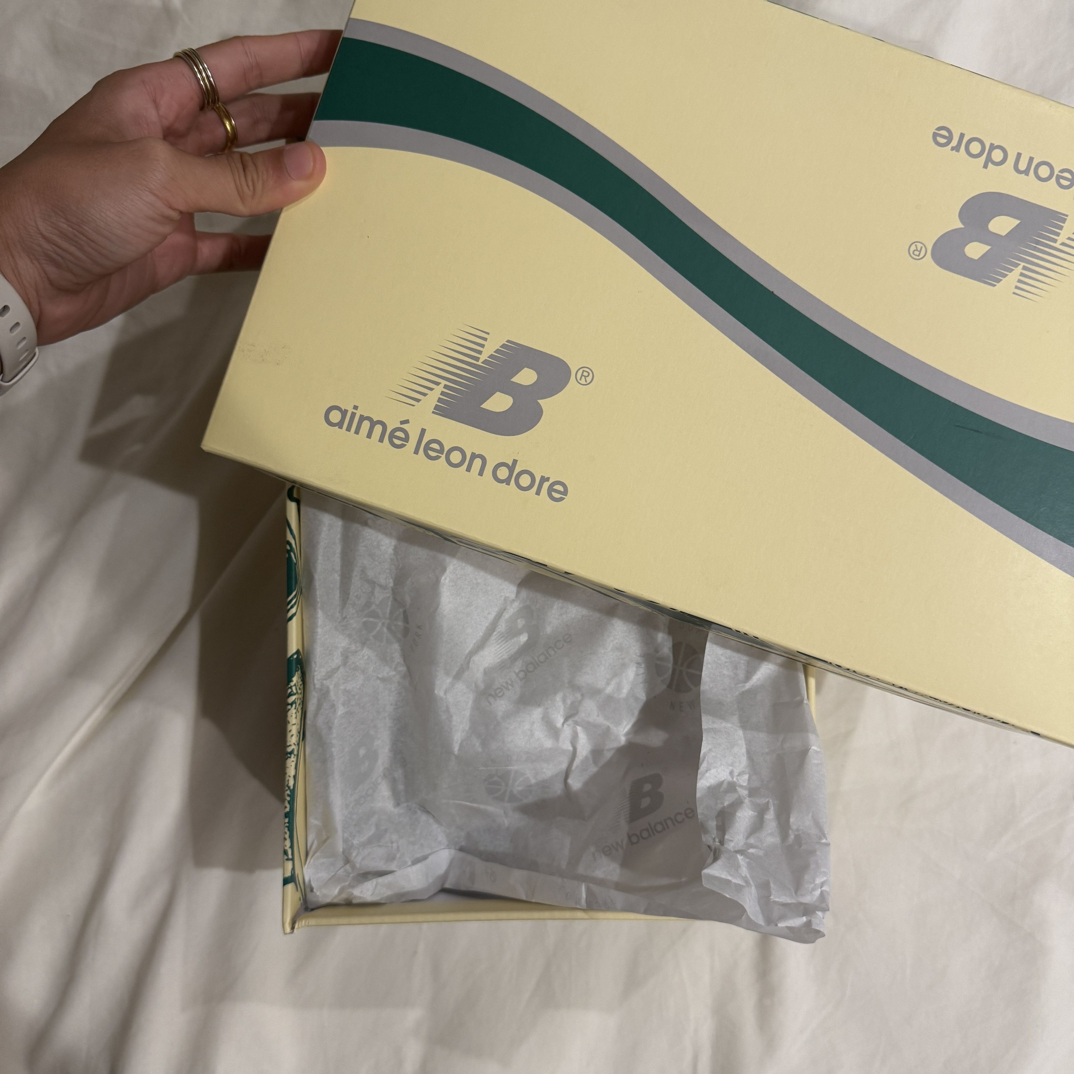 Aime Leon Dore × New Balance Aimé Leon Dore x New Balance Green Mid/High Top Size US 5 / EU 37 - 9 Thumbnail