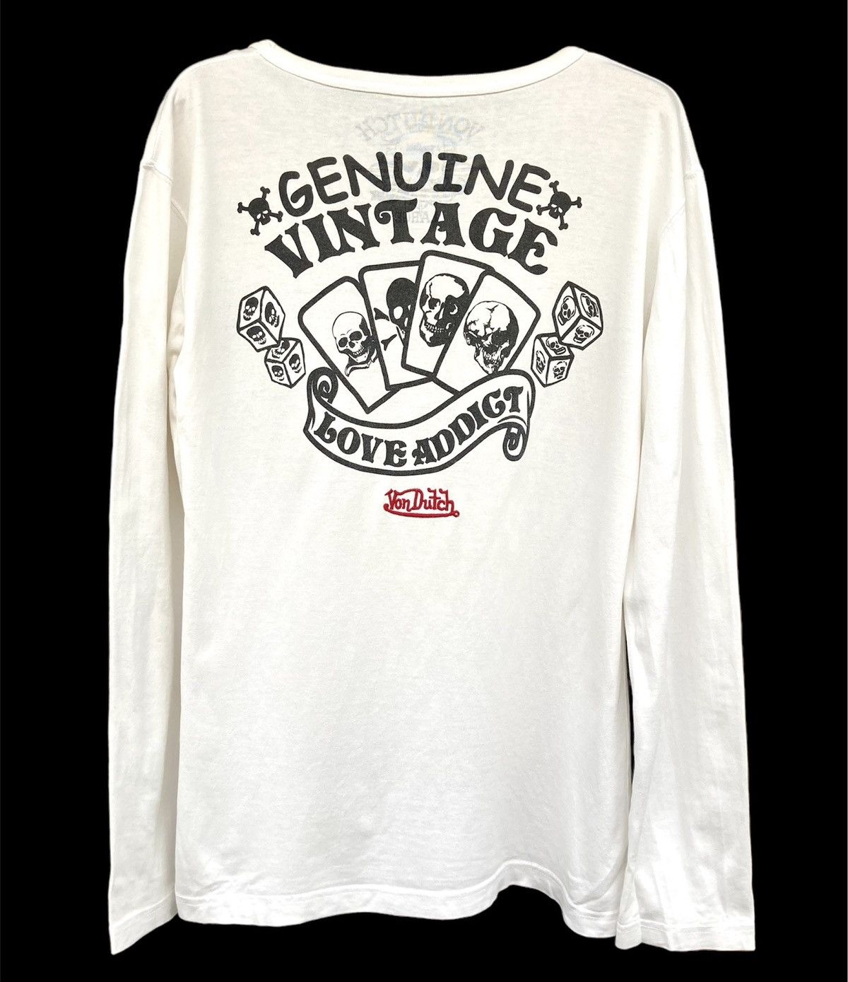 Von Dutch Von Dutch Long Sleeve Tee Size L / US 10 / IT 46 - 1 Thumbnail