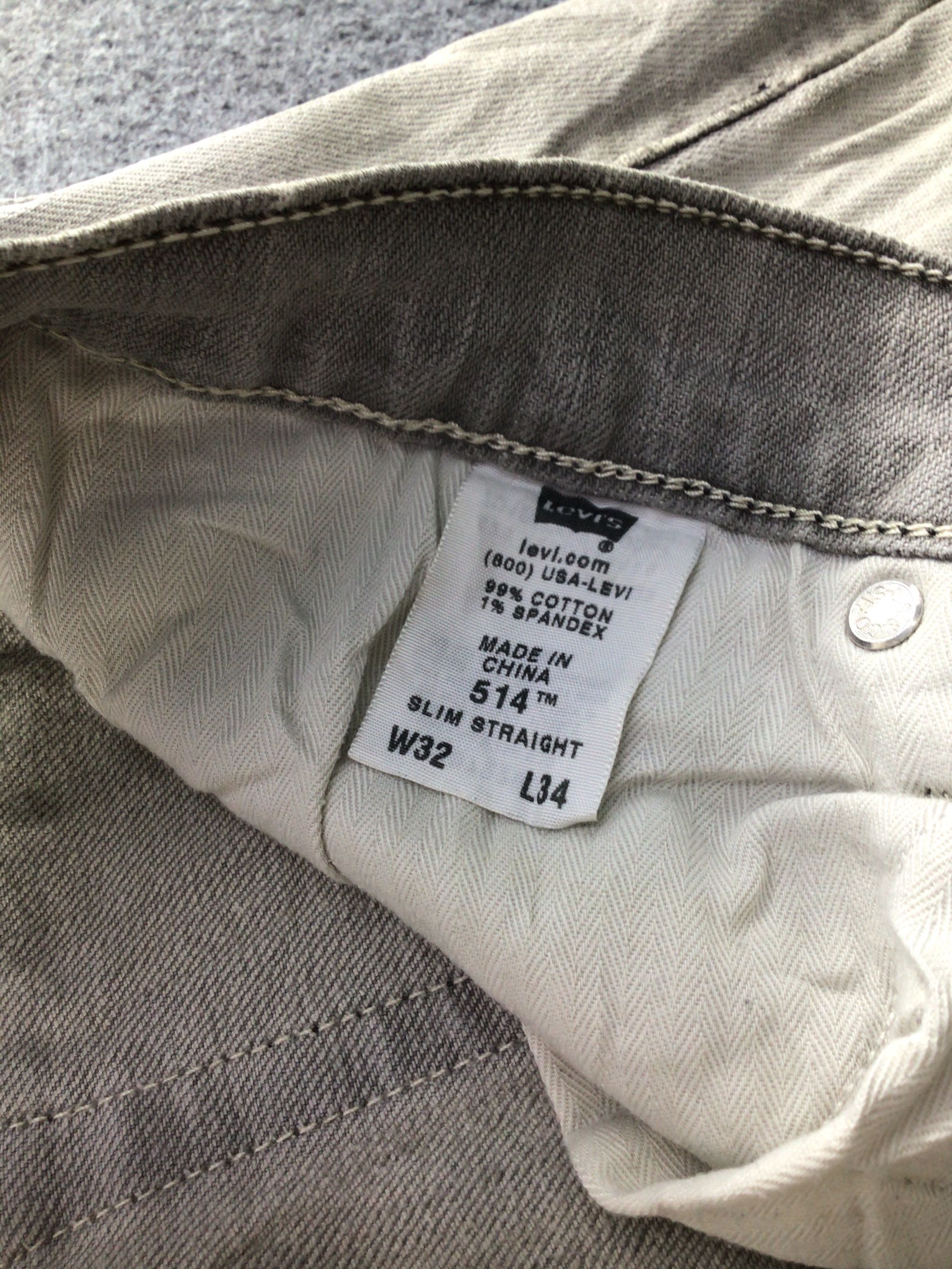 Levi's Vintage Levis 514 Jeans-J795 Size US 34 / EU 50 - 10 Thumbnail