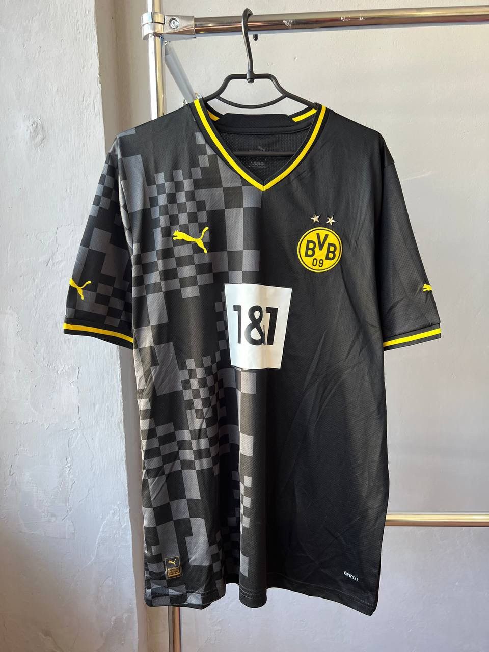 Puma 2022/23 BORUSSIA DORTMUND AWAY SOCCER JERSEY FOOTBALL SHIRT Size US XXL / EU 58 / 5 - 2 Thumbnail