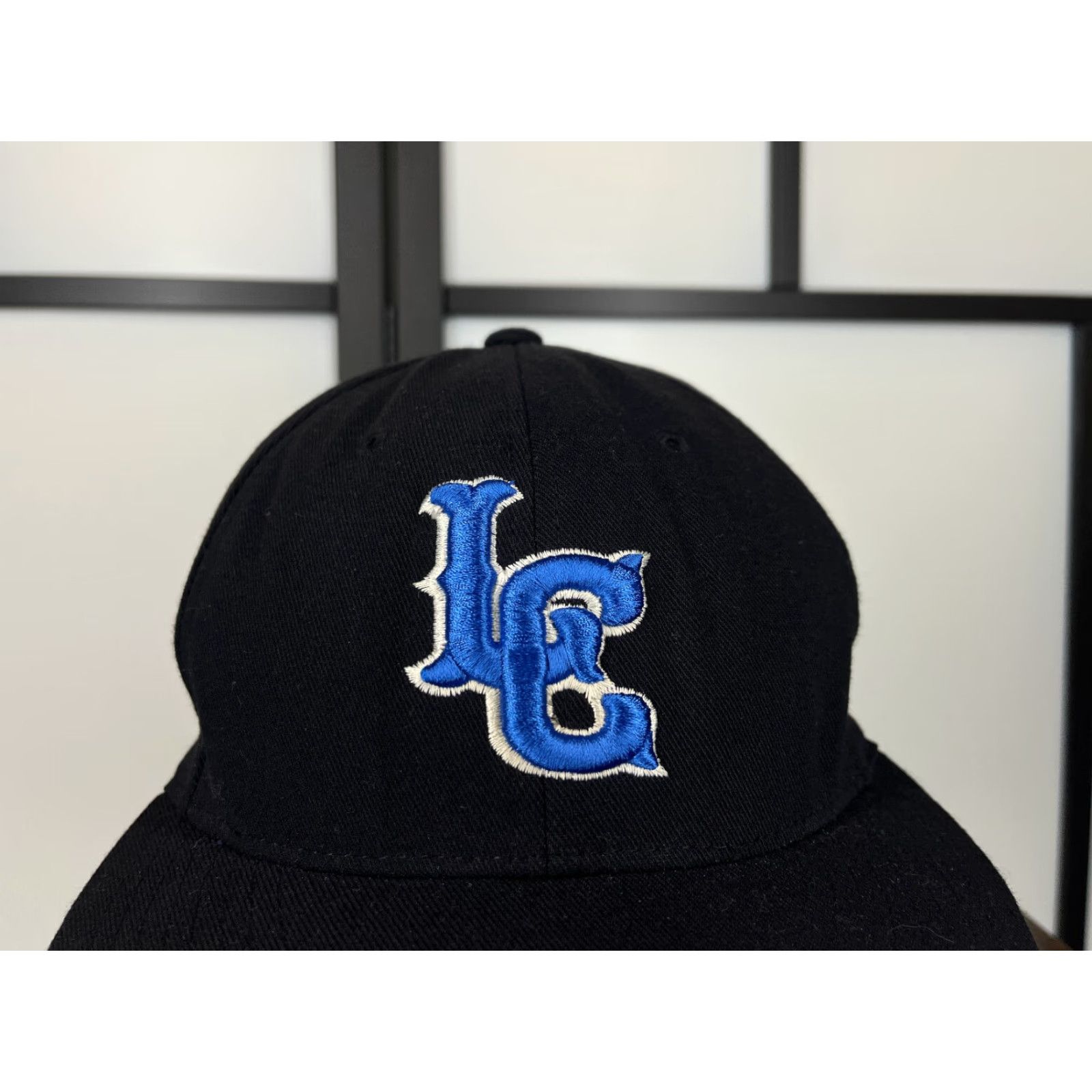 Vintage Lancers Hat Cap Pacific Headwear Baseball Cap 7 3/8 Black Poly Blend Men Adult Logo Twill Casual Vintage? No Size ONE SIZE - 2 Thumbnail