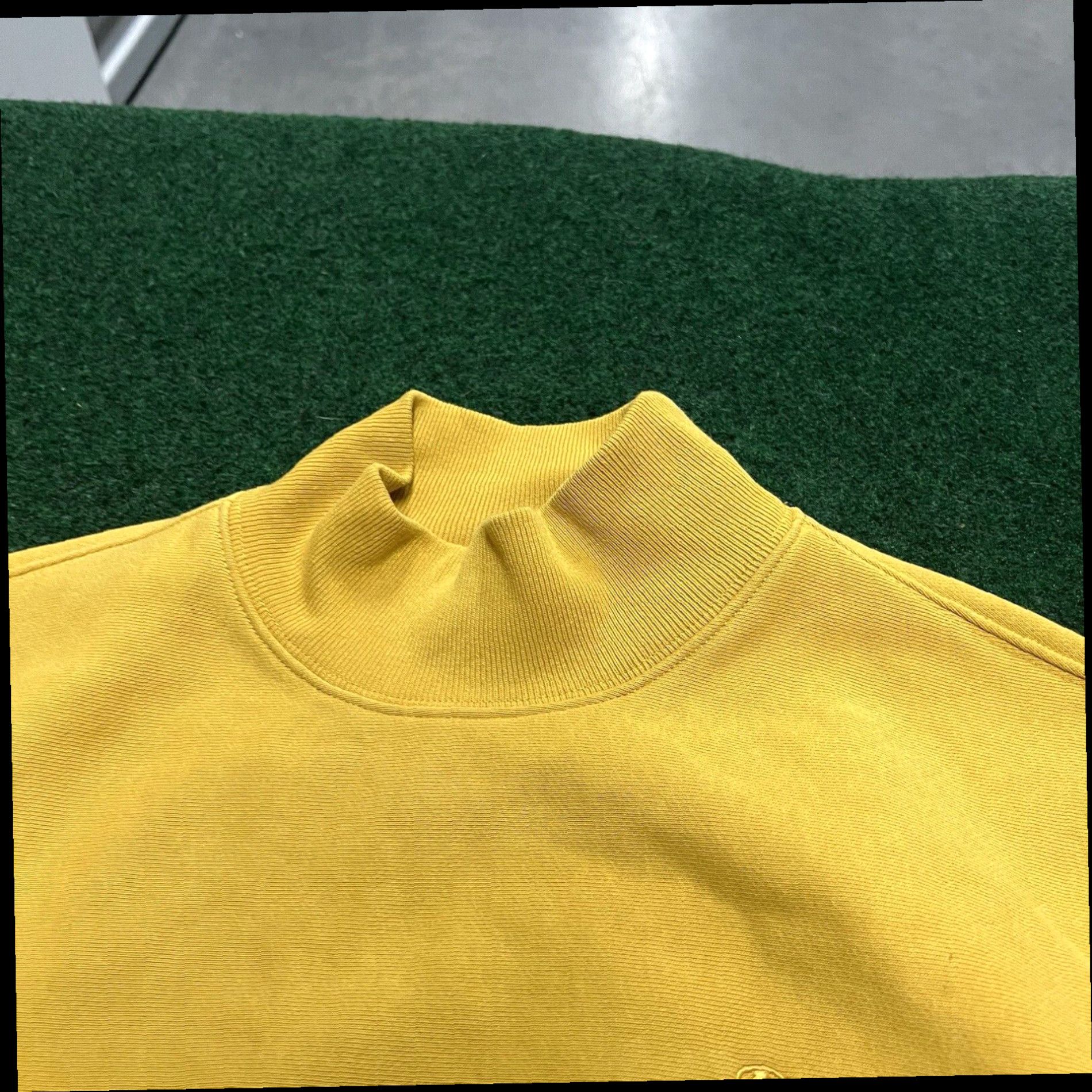 Champion Vintage Champion Reverse Weave Ribbed Sweatshirt Small Yellow Gold Size US S / EU 44-46 / 1 - 4 Thumbnail