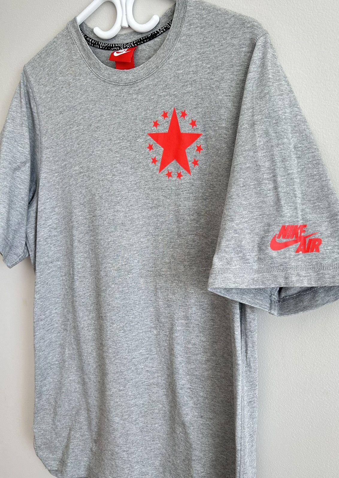 Nike RARE Nike Air “Hogtown” 46 The Big League Mens Grey T-shirt Size US M / EU 48-50 / 2 - 3 Thumbnail