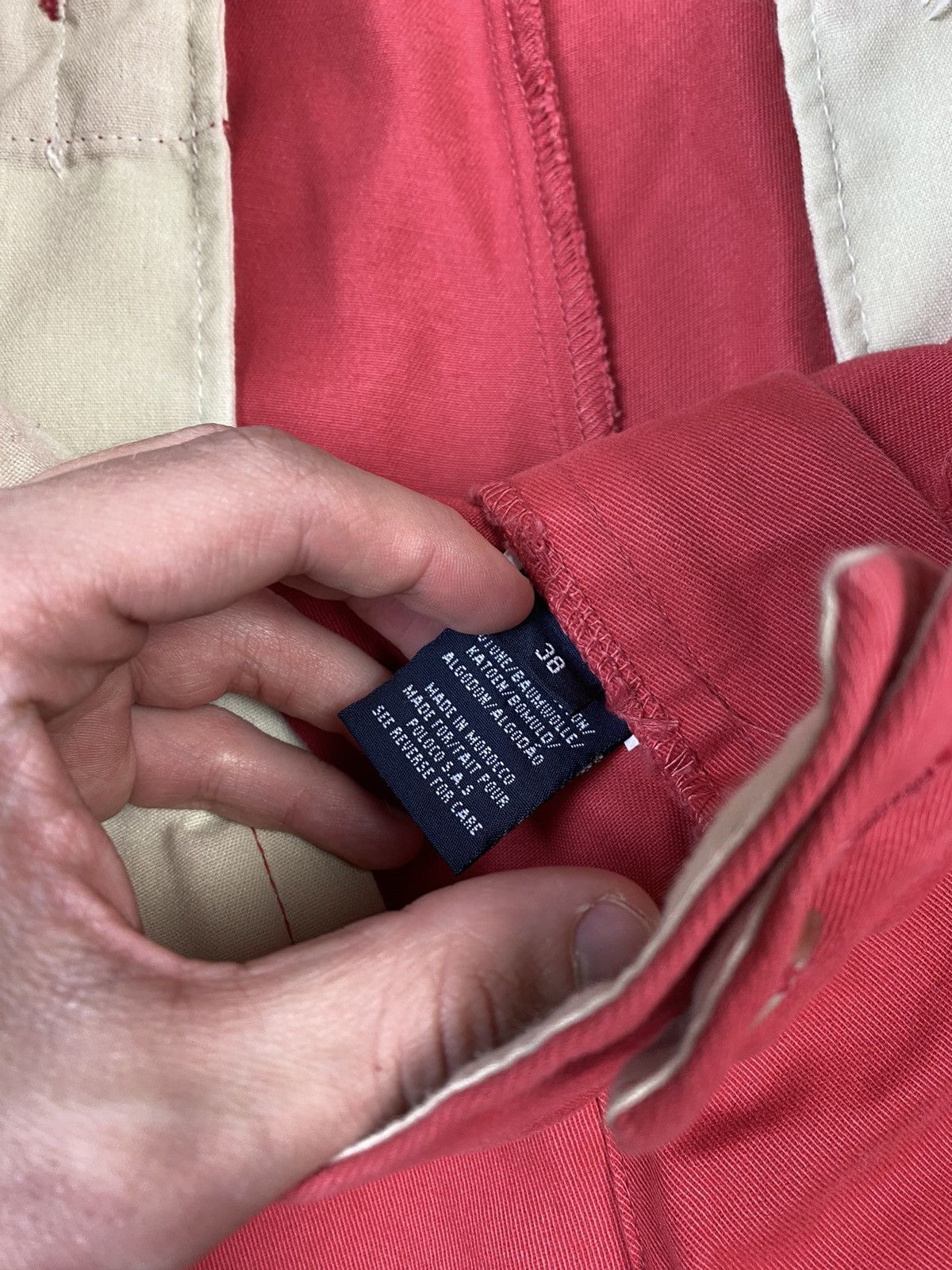 Polo Ralph Lauren Vintage 90s Polo Ralph Lauren Red Chino Shorts Preppy Style Size US 36 / EU 52 - 9 Thumbnail