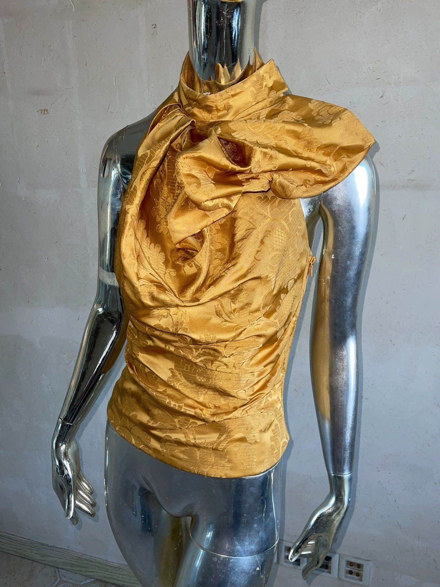 Vivienne Westwood Vivienne Westwood Golden Deformed Neck Harness Women's42 Size M / US 6-8 / IT 42-44 - 8 Thumbnail