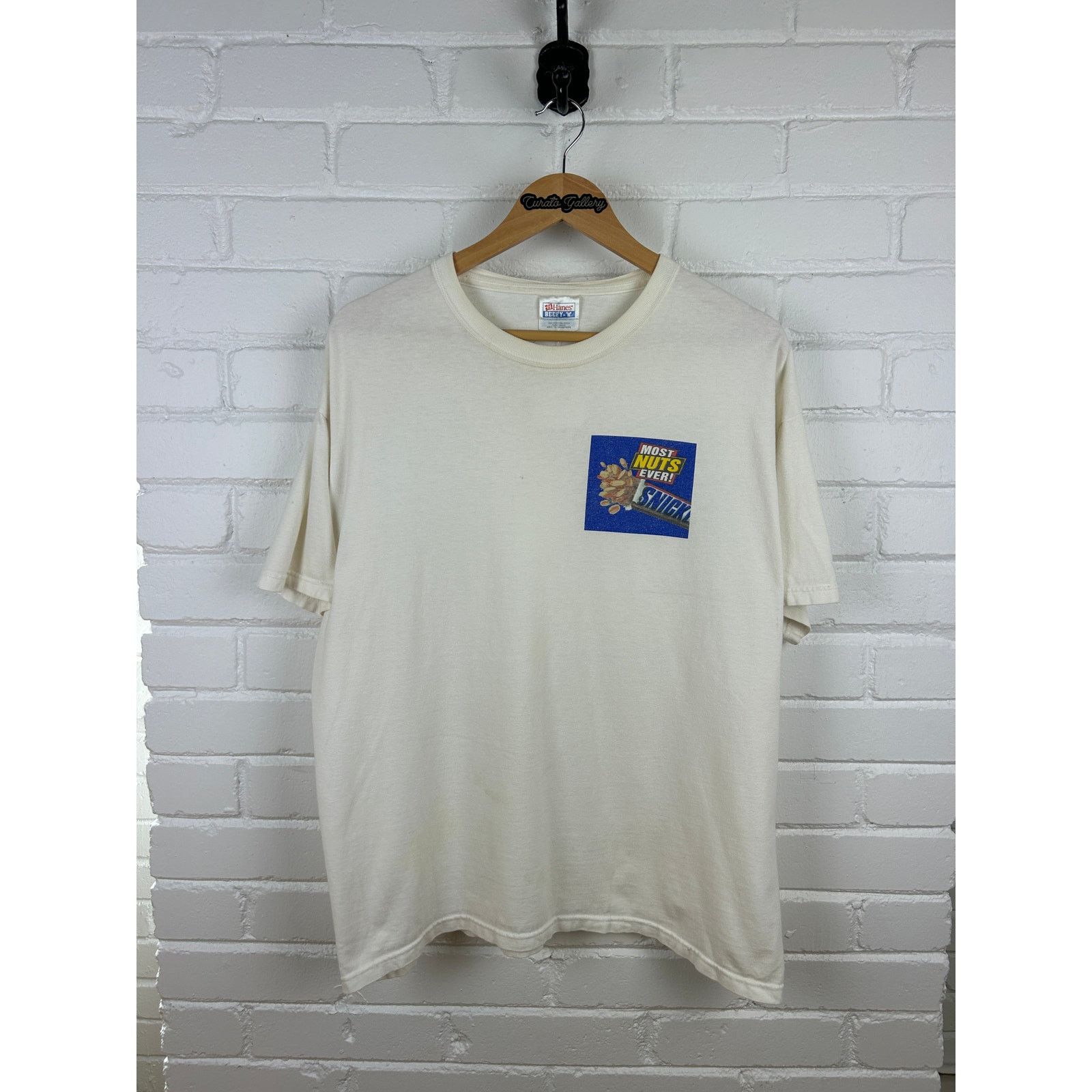 Vintage Vintage Snickers Chocolate Bar Most Nuts Ever T Shirt XL Size US XL / EU 56 / 4 - 1 Thumbnail