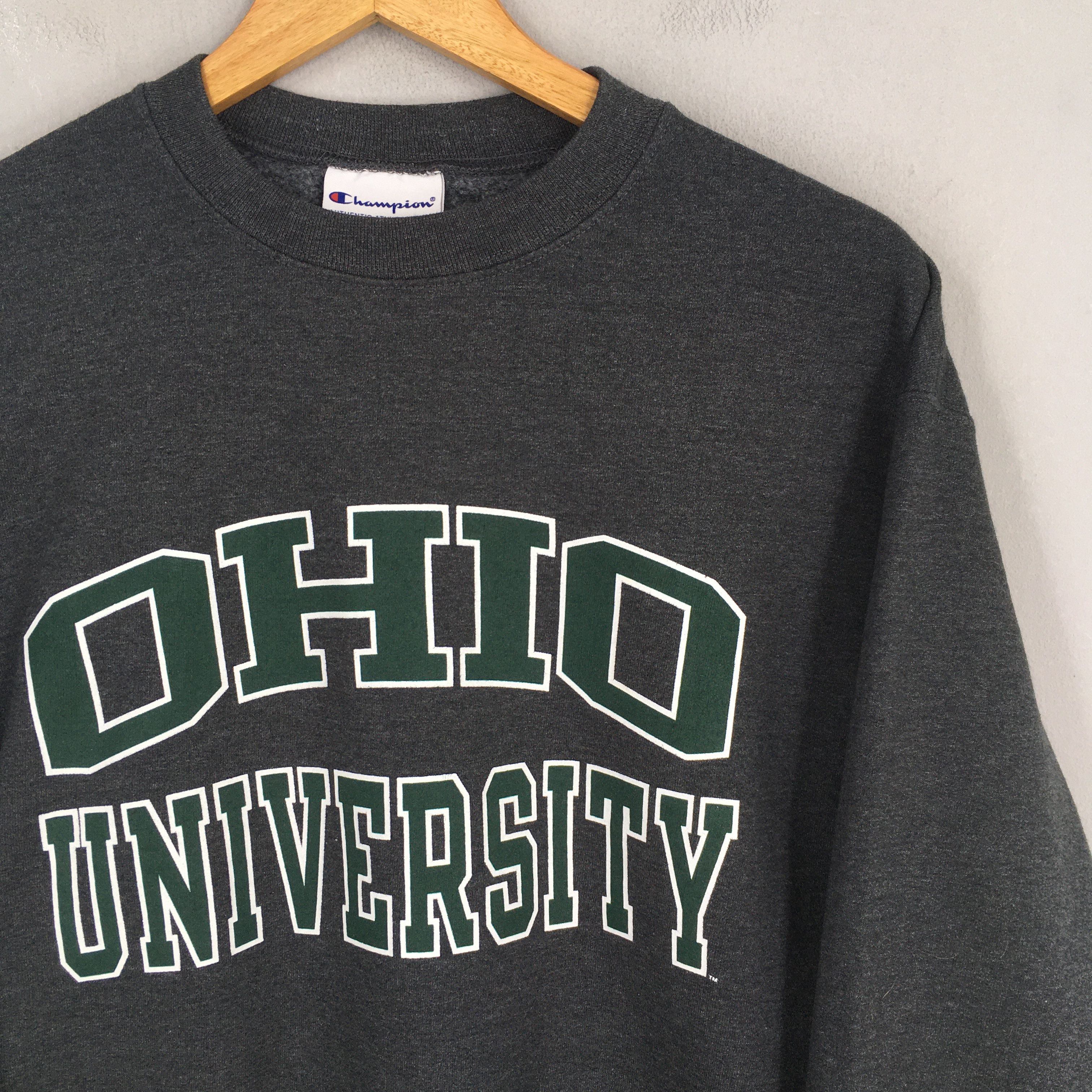 Champion × Vintage Vintage Champion Ohio State University Sweatshirt Medium Size US M / EU 48-50 / 2 - 2 Thumbnail