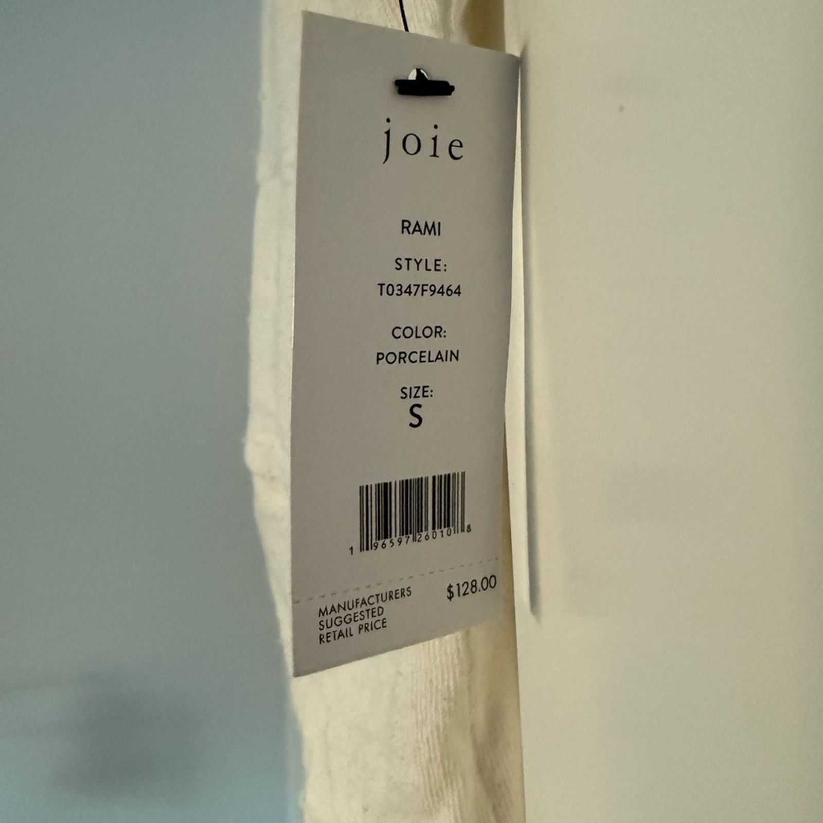 Joie New Soft Joie Rami top - ivory - Small - $128 Size S / US 4 / IT 40 - 8 Thumbnail