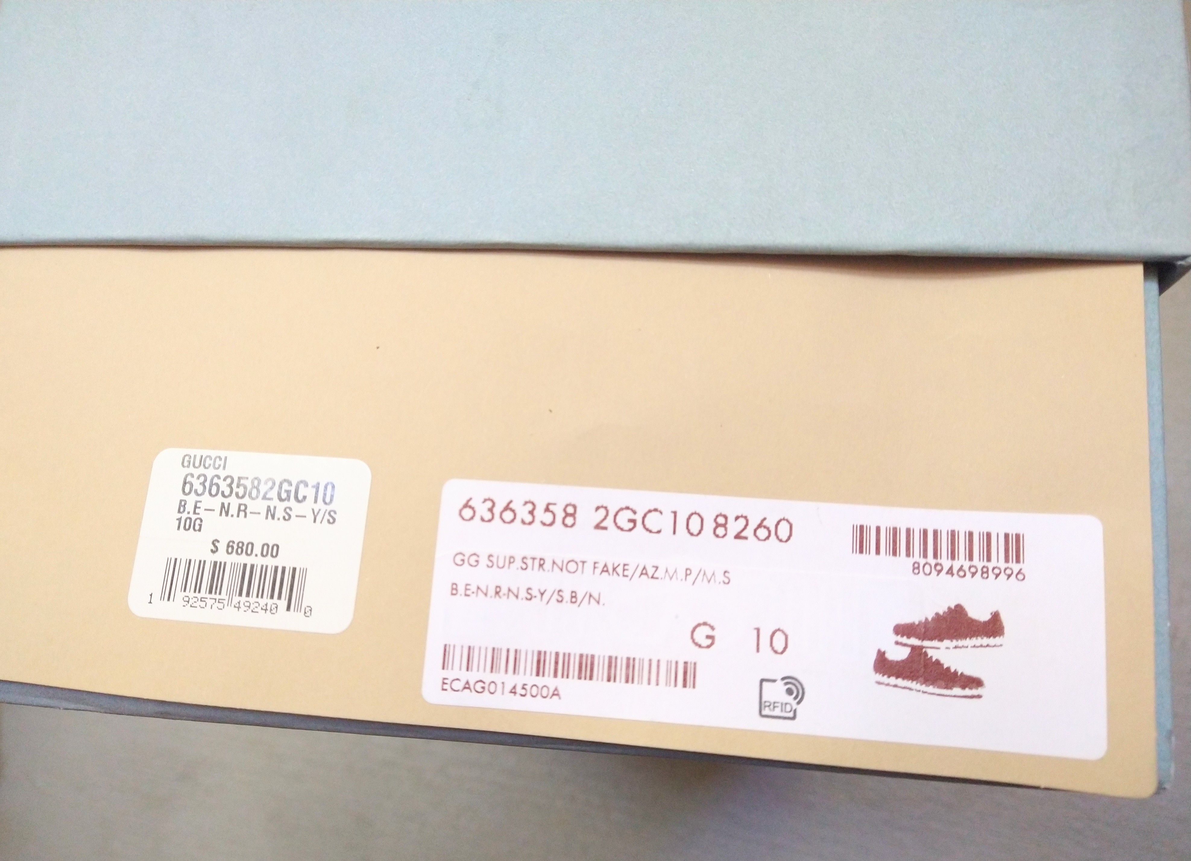 Gucci Gucci Ace Sneakers Size 10.5 Monogram Brown Green Low Size US 10.5 / EU 43-44 - 21 Thumbnail