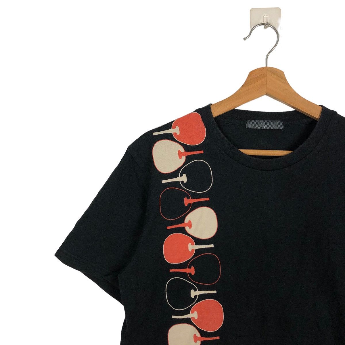 Issey Miyake 🔥ART T-SHIRT BIG LOGO JAPAN MADE ISSEY MIYAKE DESIGN Size US L / EU 52-54 / 3 - 6 Thumbnail