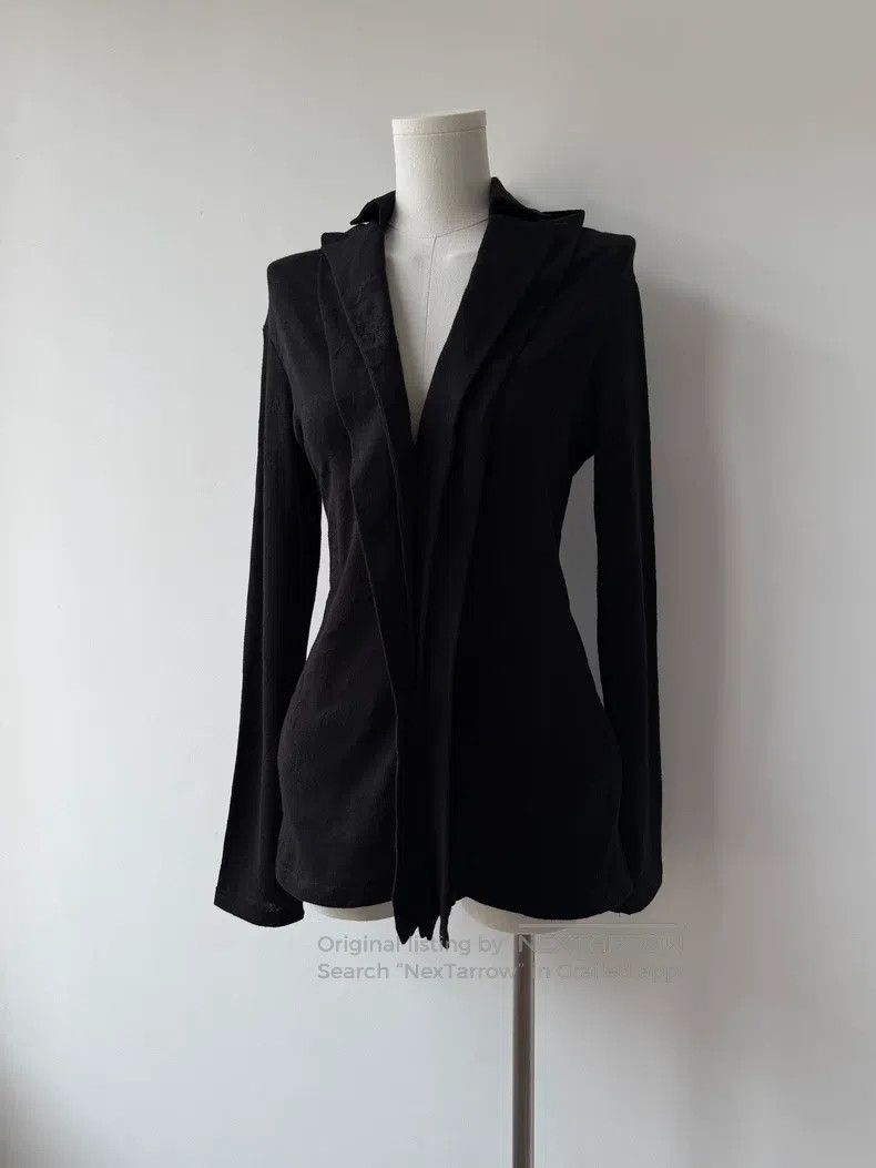 Yohji Yamamoto Yohji Yamamoto 07SS Noir Mainline Jacquard Cardigan shirt Size XS / US 0-2 / IT 36-38 - 3 Thumbnail