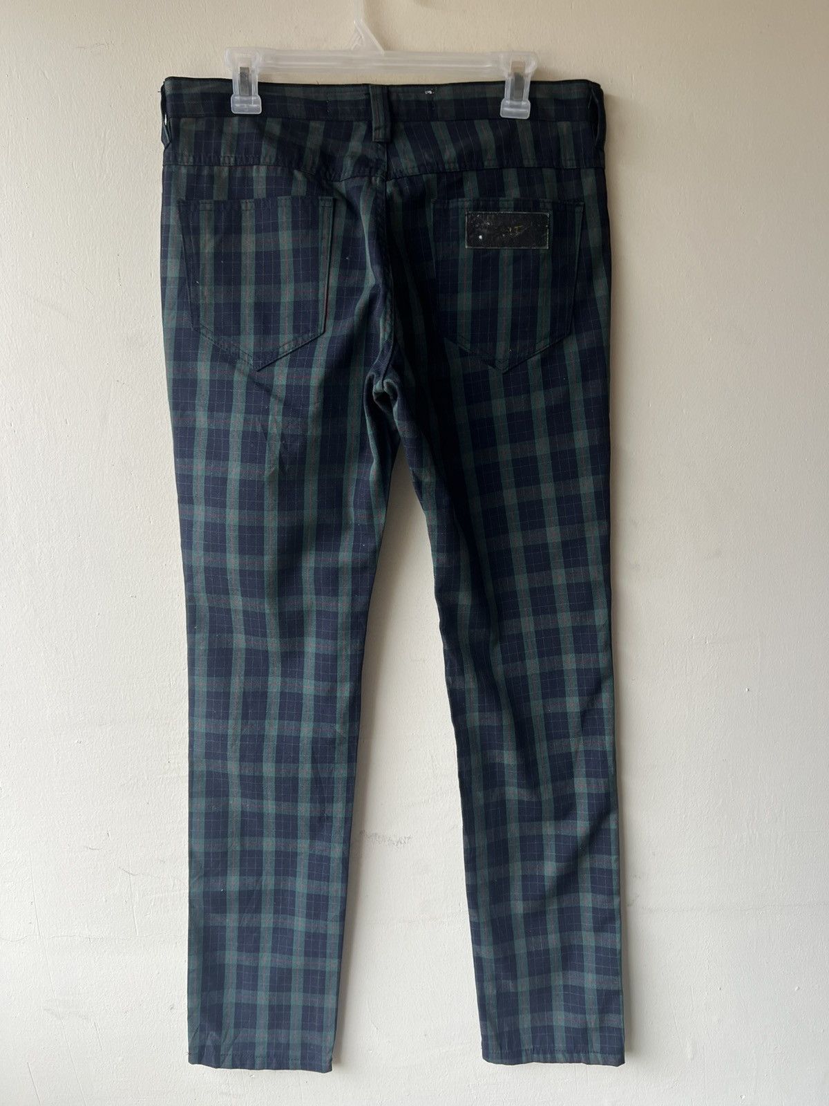 April 77 Vintage 2000s April 77 Joey Hi-Standard 1955 Check Pant Size US 31 - 16 Thumbnail