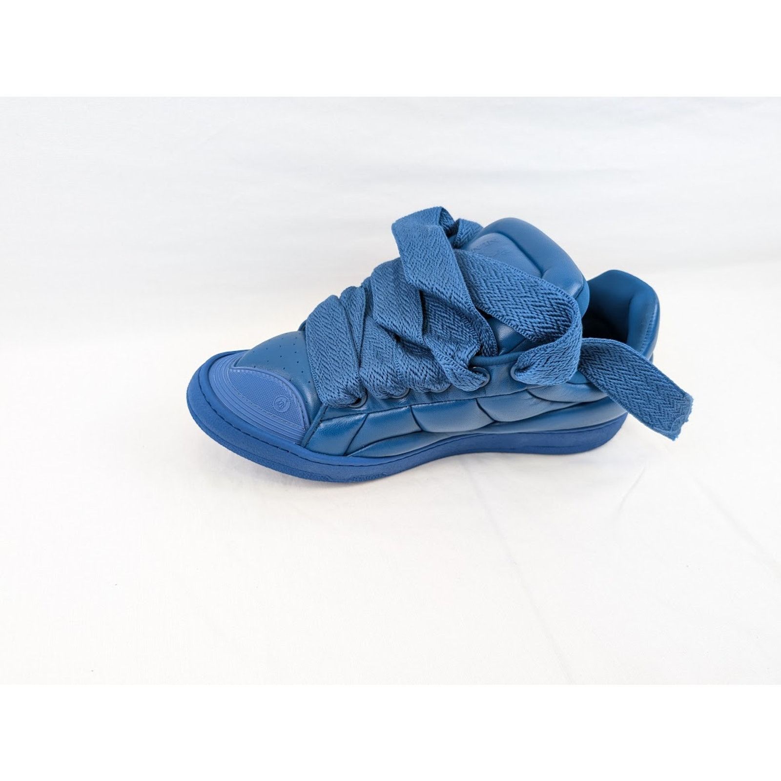 Lanvin o1rshd1 Curb XL Low Top Sneakers in Blue Size US 12 / EU 45 - 10 Thumbnail