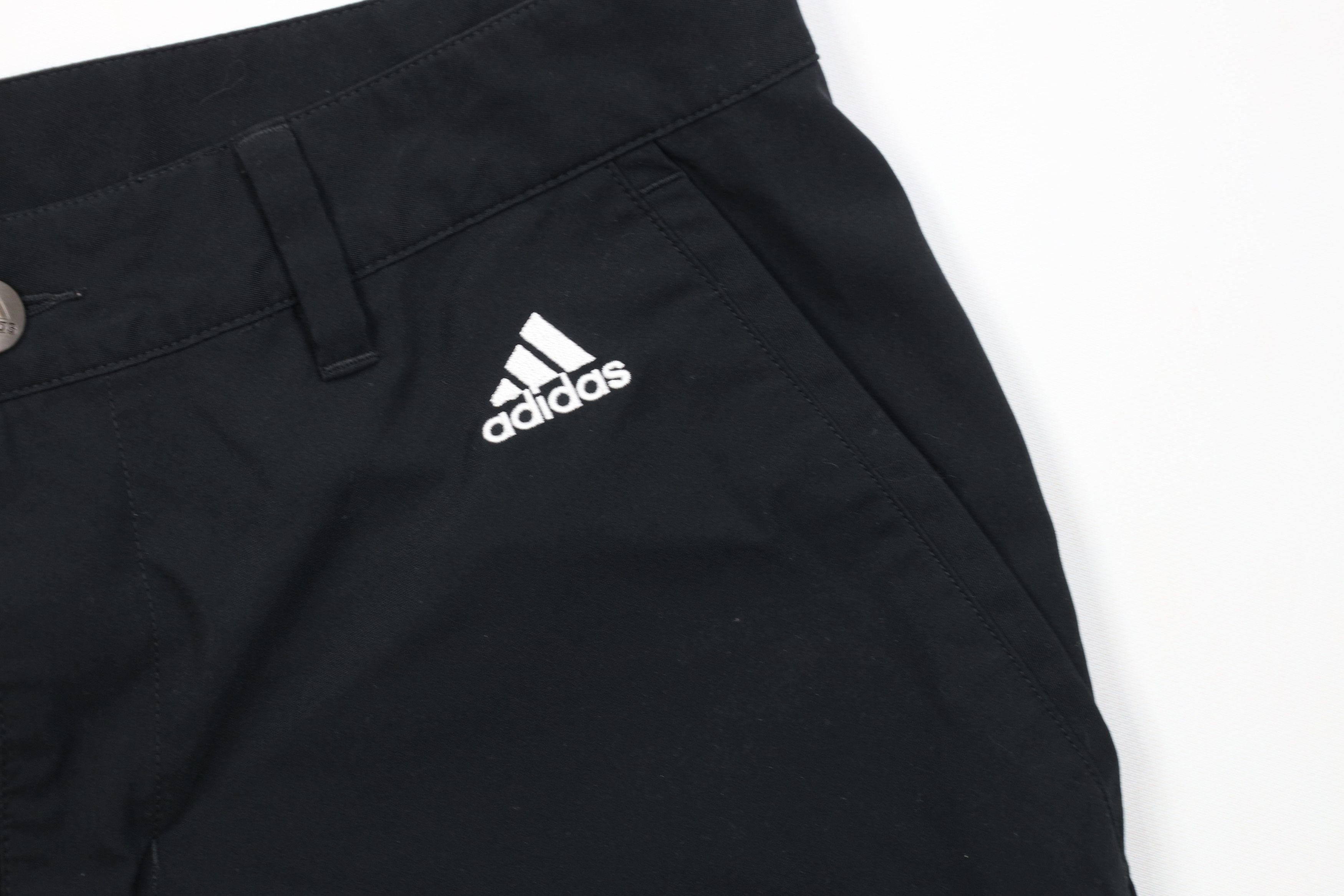 Adidas Vintage Y2K Adidas Golf Spell Microfiber Chino Shorts Black Size US 32 / EU 48 - 3 Thumbnail