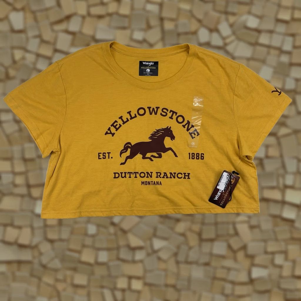 Wrangler VINTAGE Wrangler Yellowstone T-Shirt Wool? Size XL / US 12-14 / IT 48-50 - 1 Thumbnail