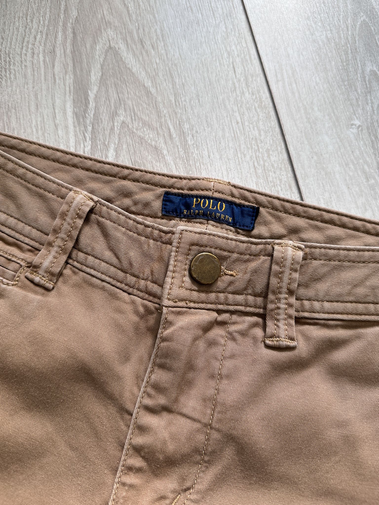 Polo Ralph Lauren Polo Ralph Lauren Beige Cargo Pants Size 32" / US 10 / IT 46 - 11 Thumbnail