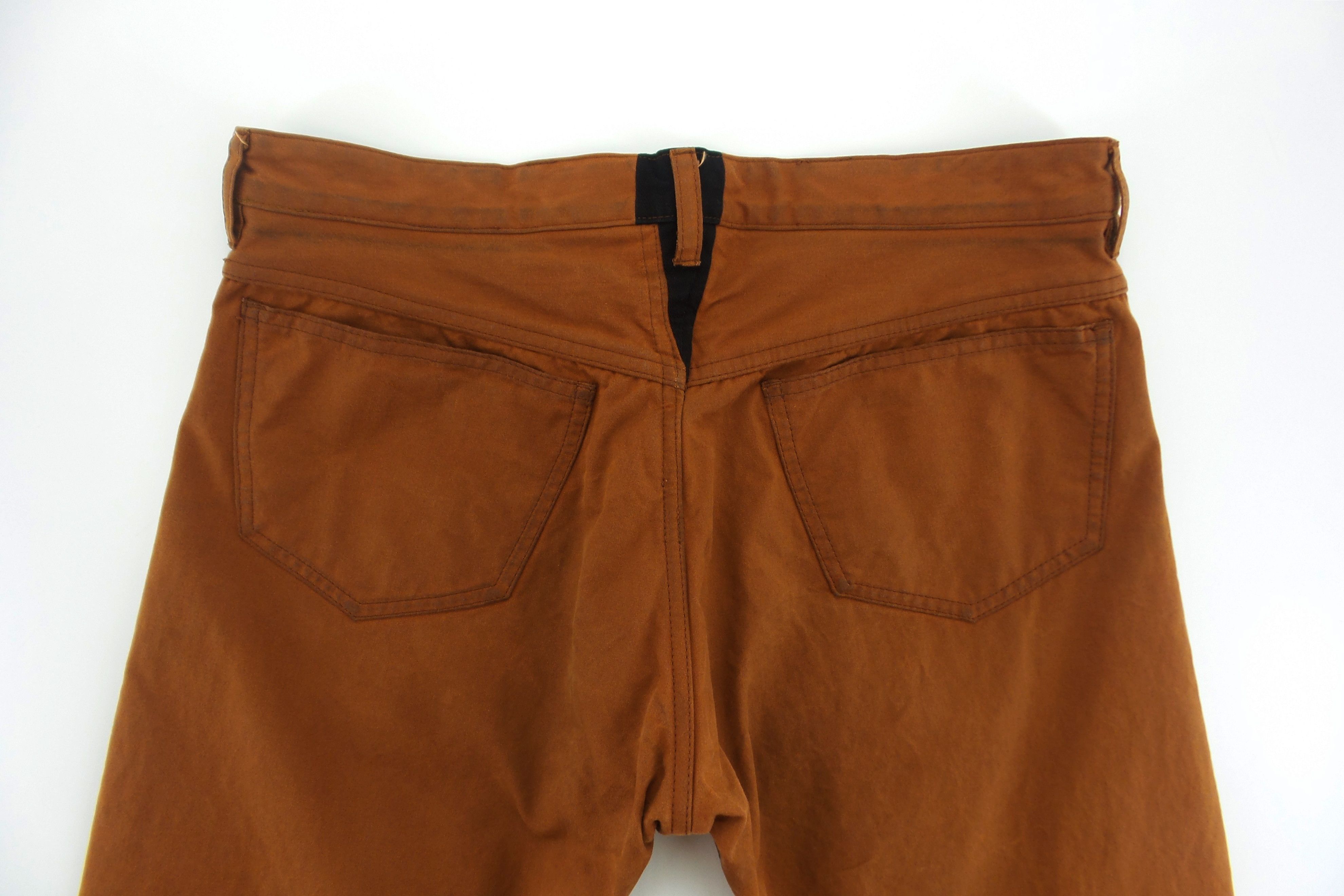 Designer × Japanese Brand × Maison MIHARA YASUHIRO Miharayasuhiro Millerain Fabric Wax Cotton Jeans W32xL40 Size US 32 / EU 48 - 9 Thumbnail