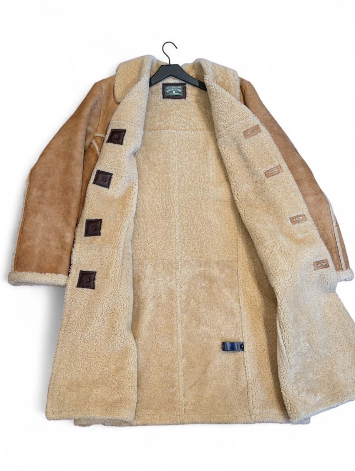 DENIM TEARS Denim Tears Winter Recess NYC Shearling Jacket Size US XL / EU 56 / 4 - 7 Thumbnail