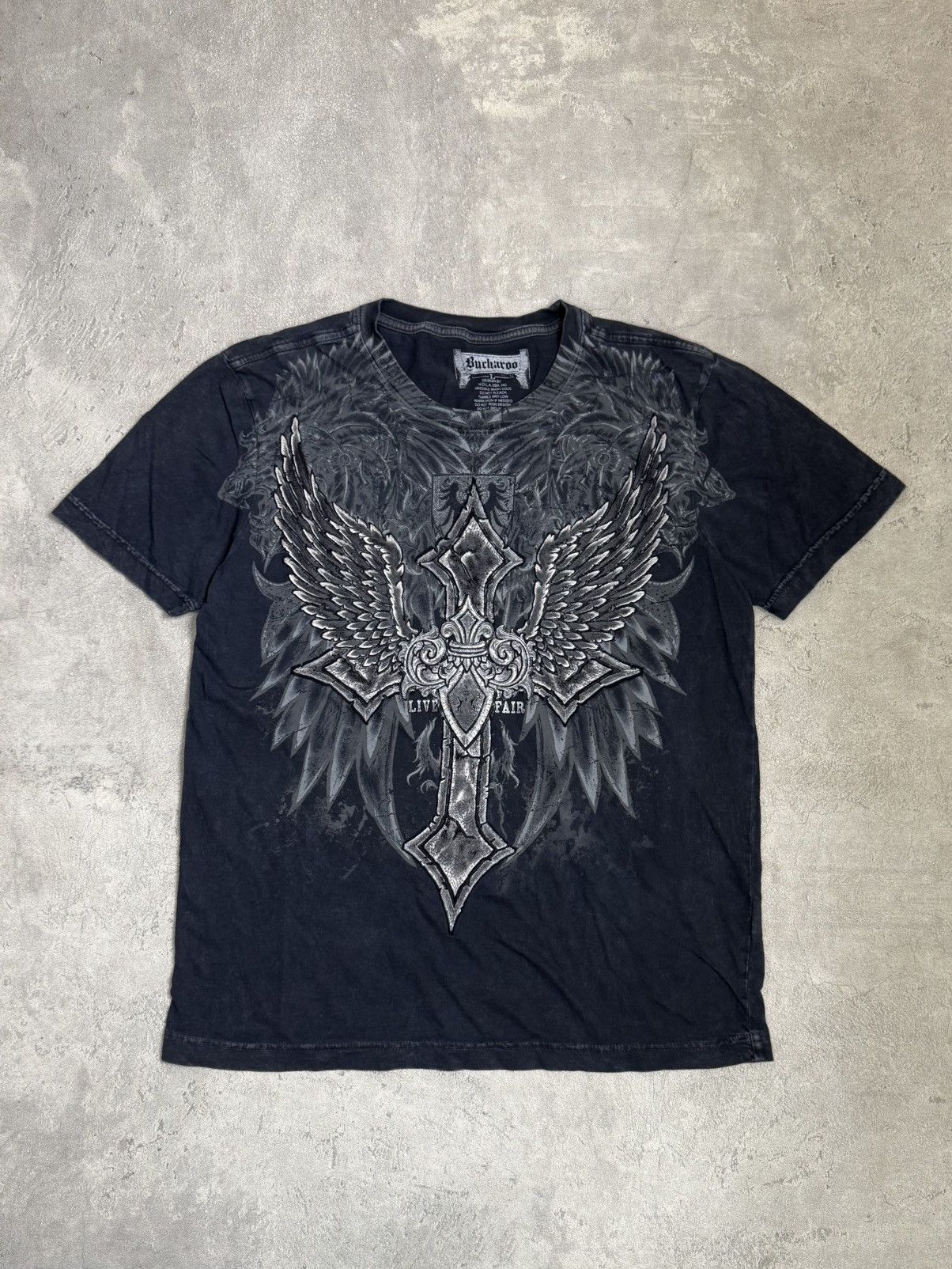 BUCKAROO Y2k Buckaroo Live Fair Cross Ifsixwasnine Tshirt Size US M / EU 48-50 / 2 - 1 Thumbnail