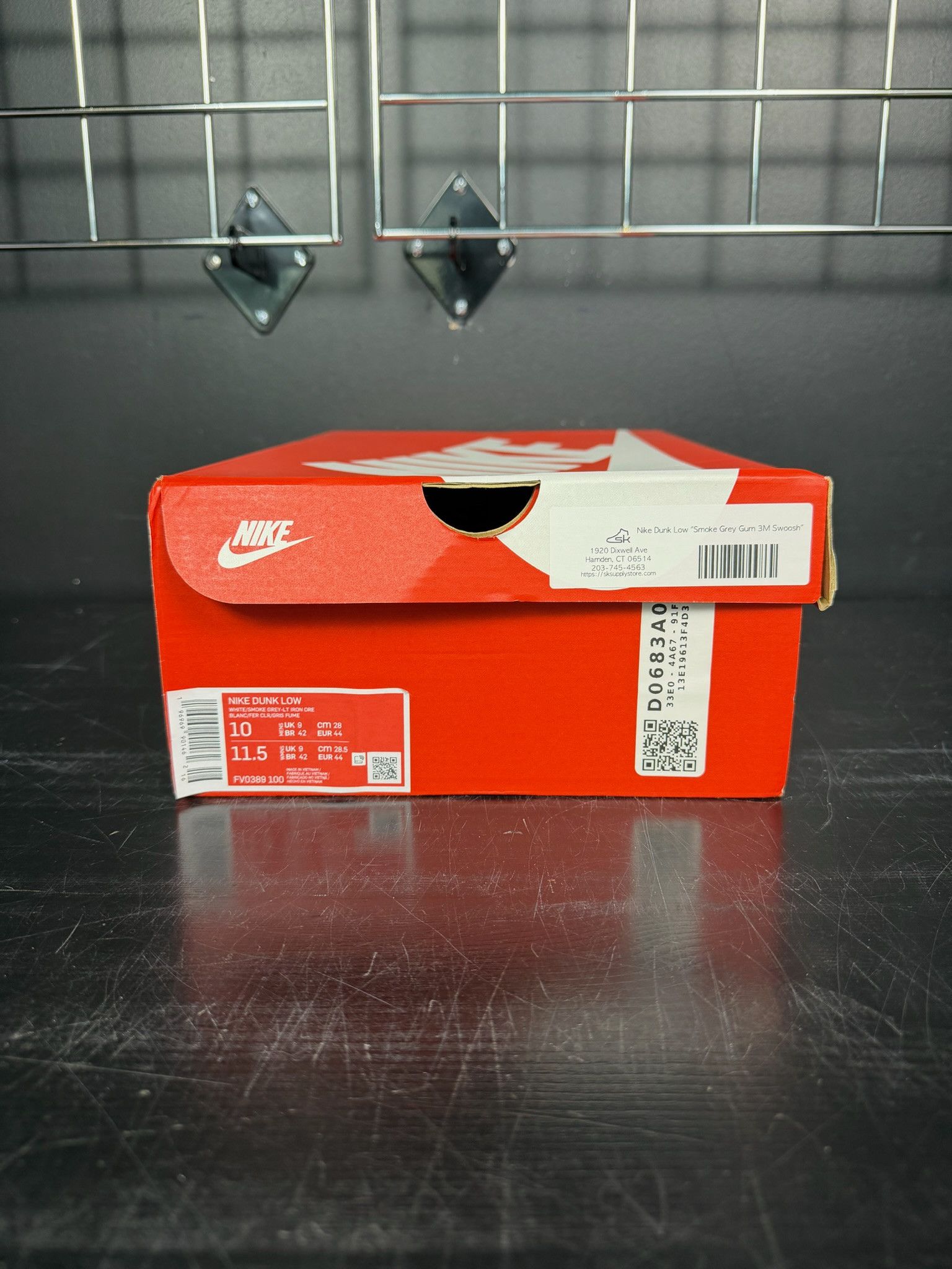 Nike Nike Dunk Low "Smoke Grey Gum 3M Swoosh" - Size 10 Size US 10 / EU 43 - 9 Thumbnail