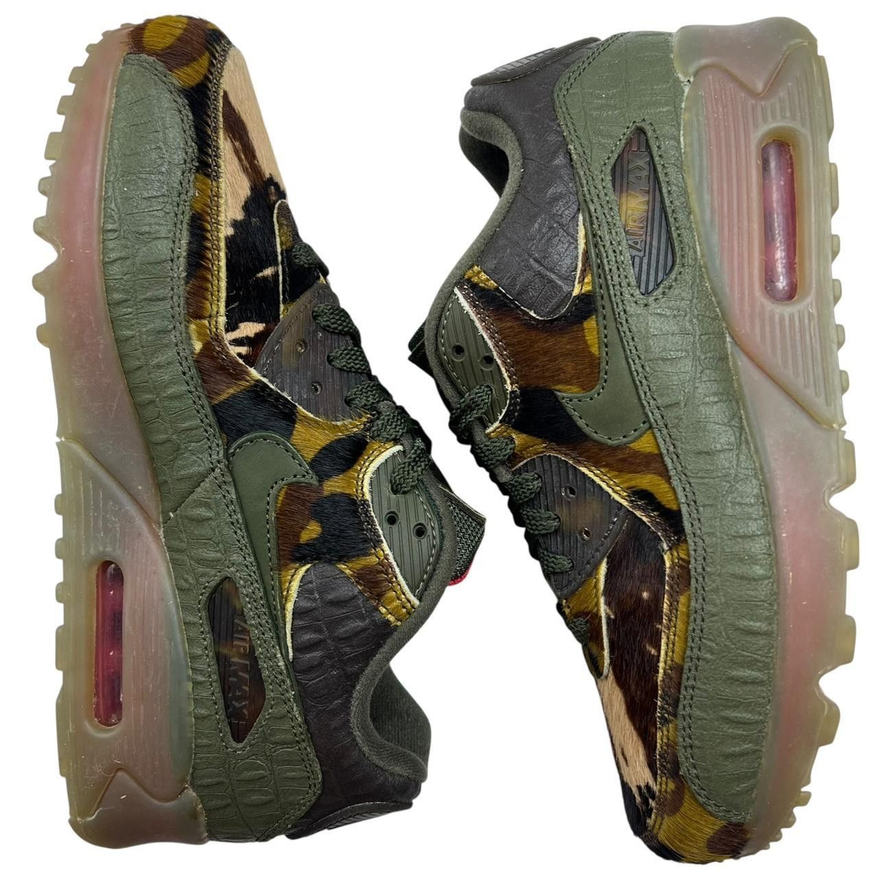 Nike Nike Air Max 90 Croc Camo - Size US 6 / EU 38.5 / UK 5.5 Size US 6 / EU 39 - 4 Thumbnail