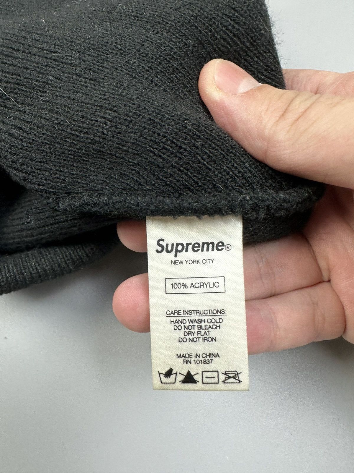 Supreme x Scarface Black Knited hat