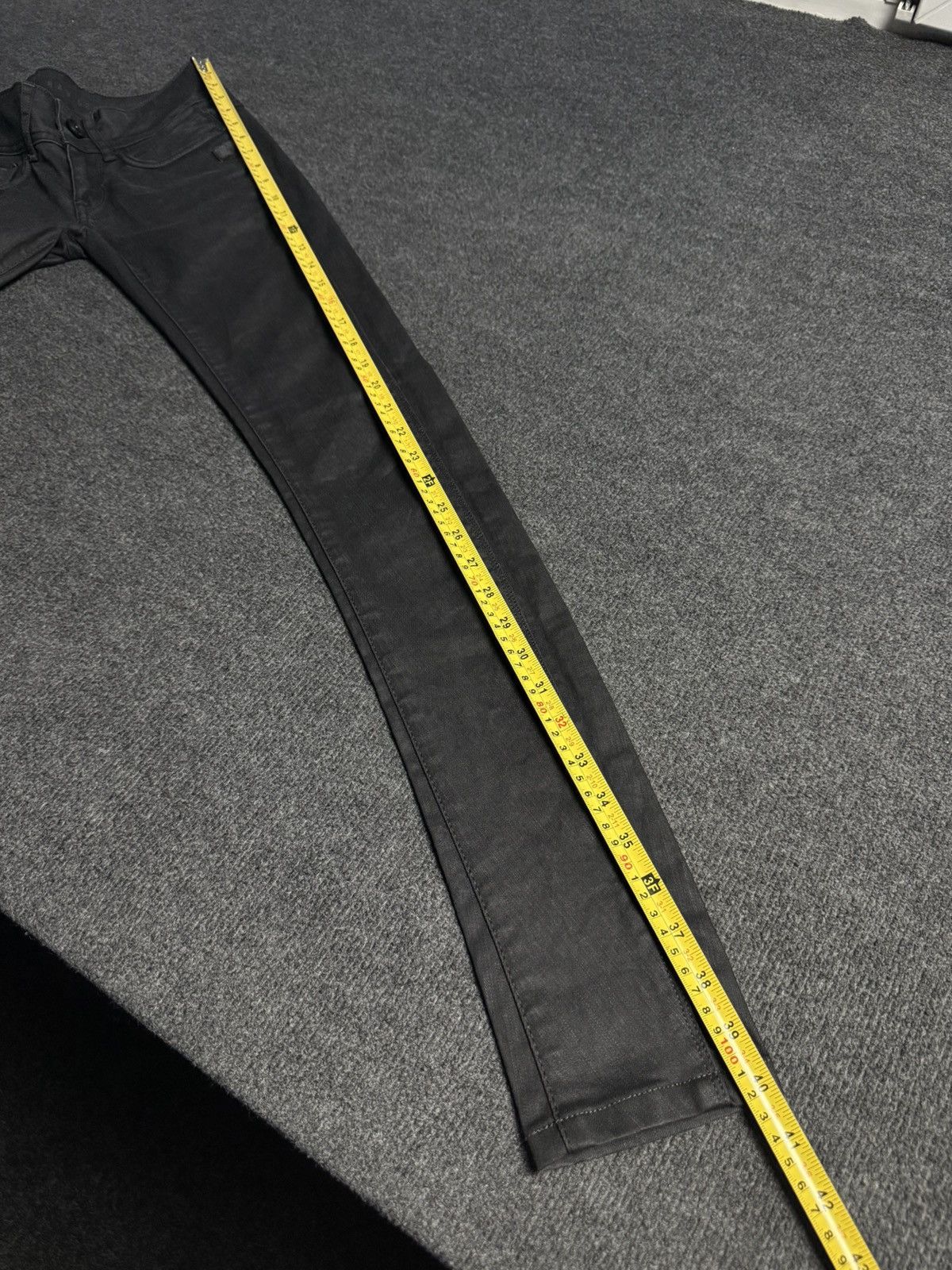 G-Star 00s Y2K G-Star RAW 5204 Avant Garde Opium Rock Skinny Jeans Size 23" - 19 Thumbnail