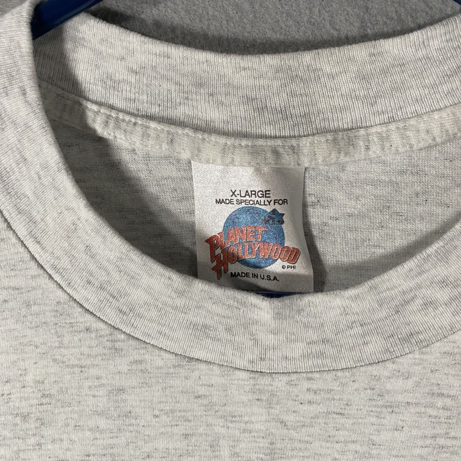 Planet Hollywood Planet Hollywood Las Vegas Gray Graphic T Shirt XL USA Vtg Size US XL / EU 56 / 4 - 3 Thumbnail